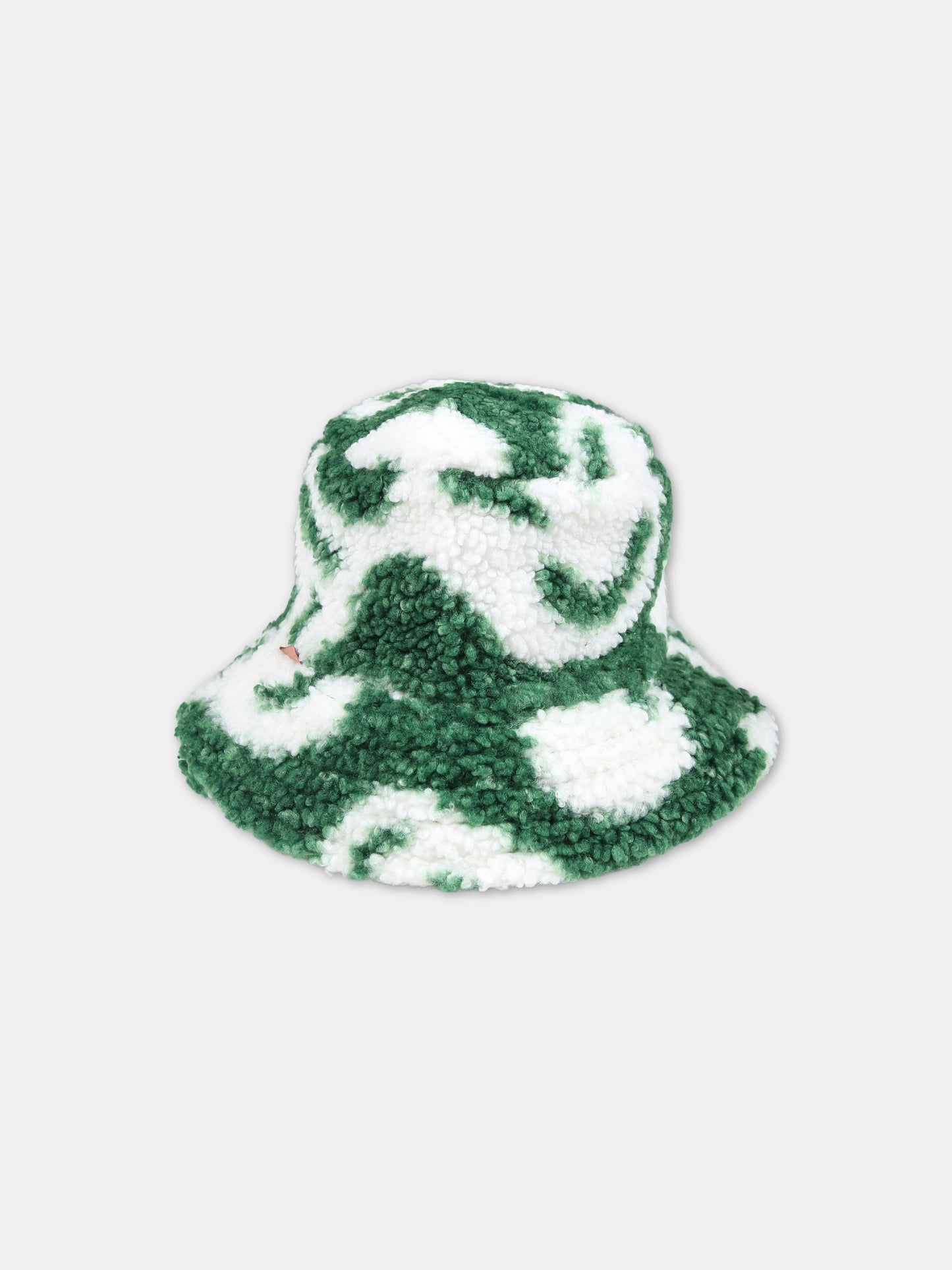 Berretto verde per bambini con smile,Molo,7W23S315 6902