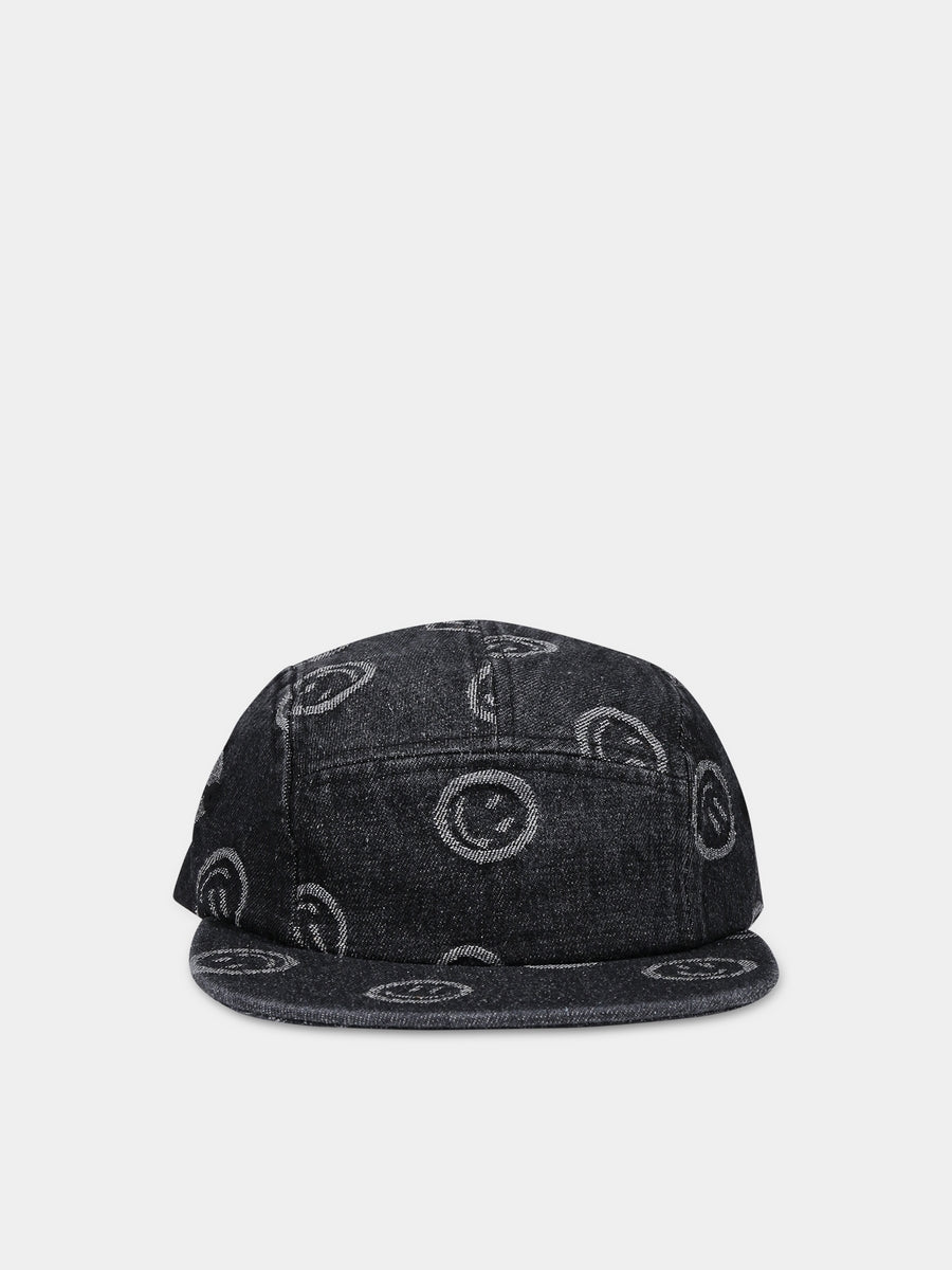 Cappello nero per bambini con smile,Molo,7W23Y302 8811