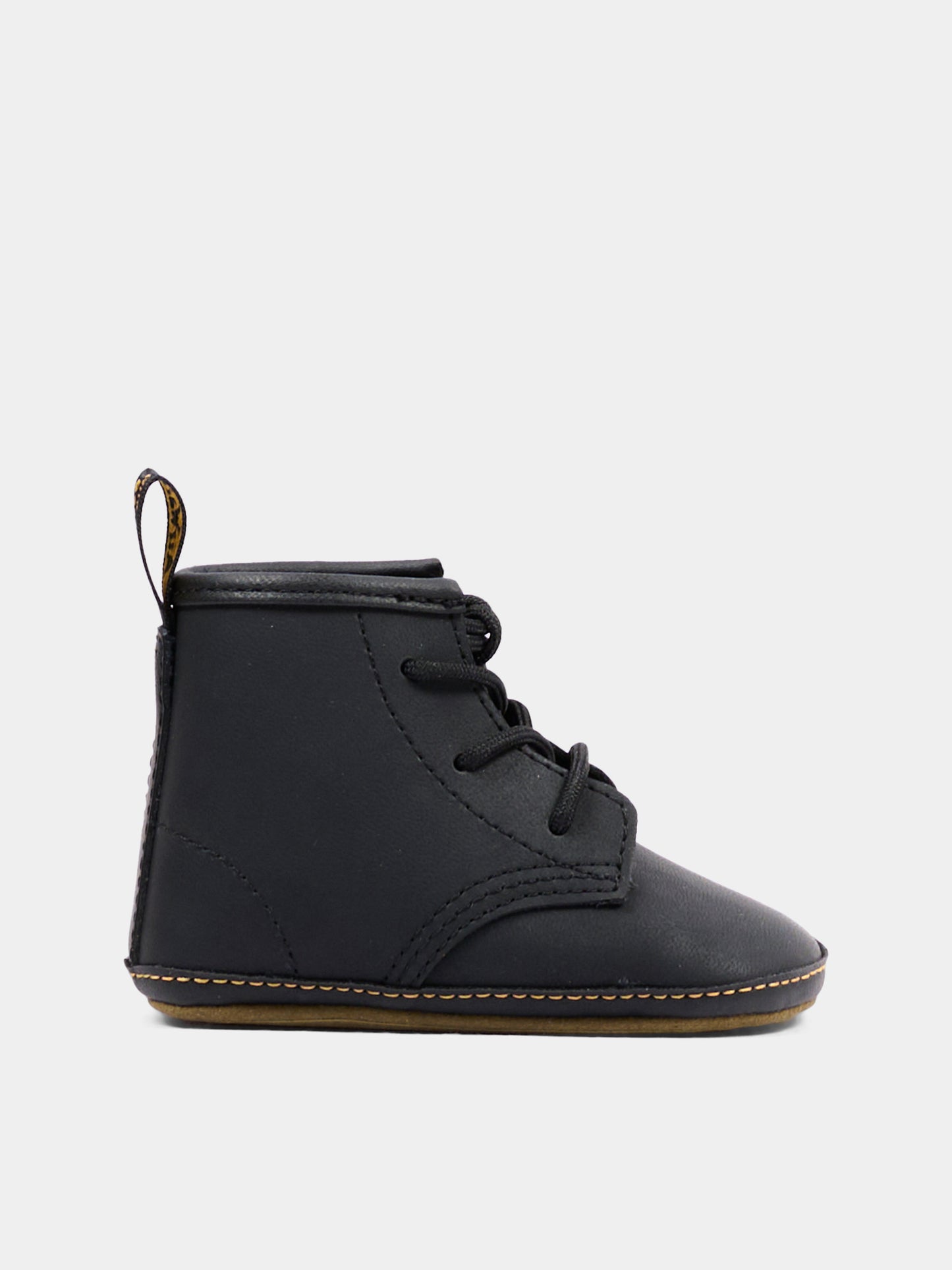 stivaletti neri per neonati,Dr. Martens,1460 CRIB 26808001 BLACK