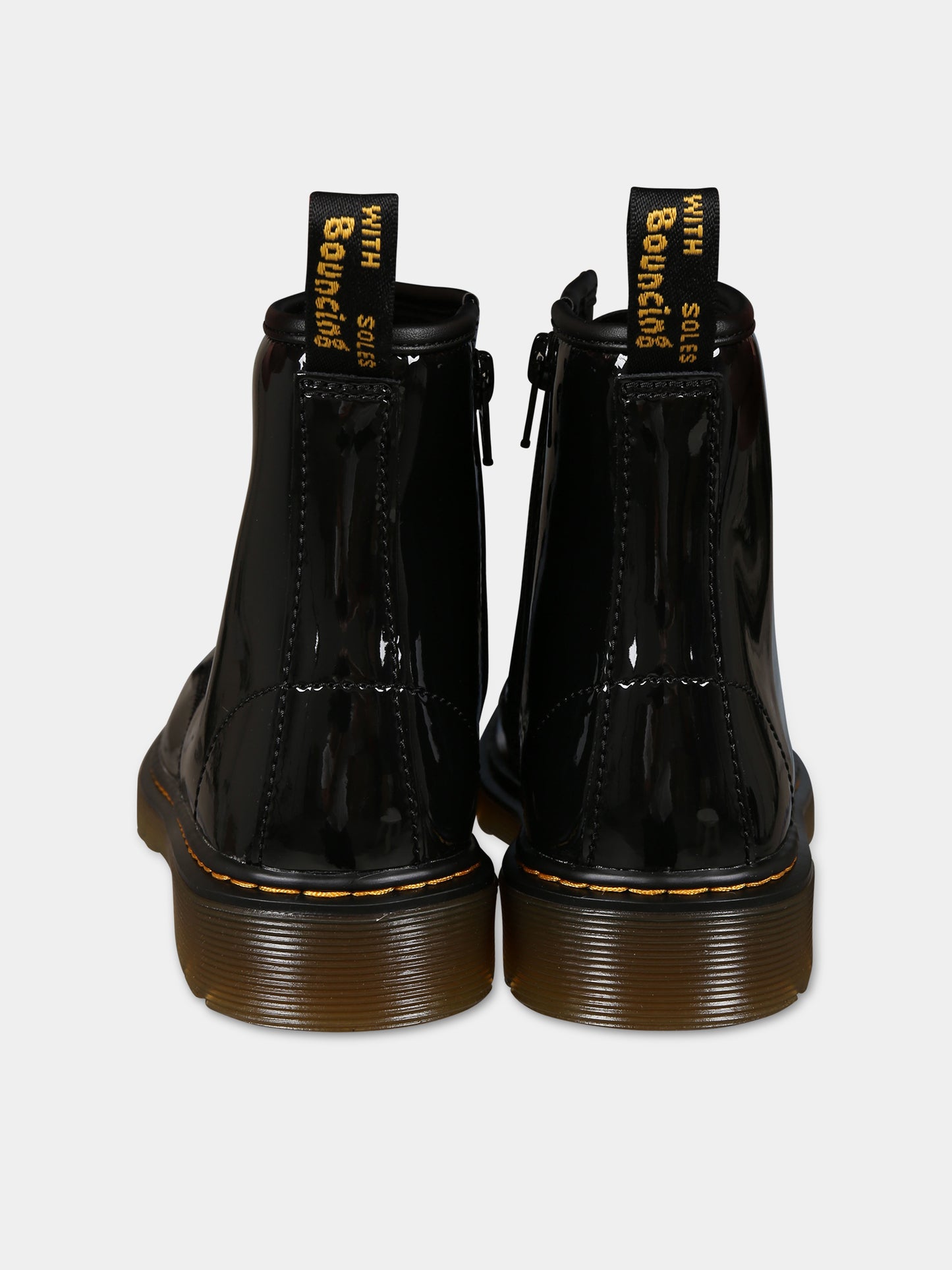 Anfibi 1460  nero per bambina con logo,Dr. Martens,15382003 1460