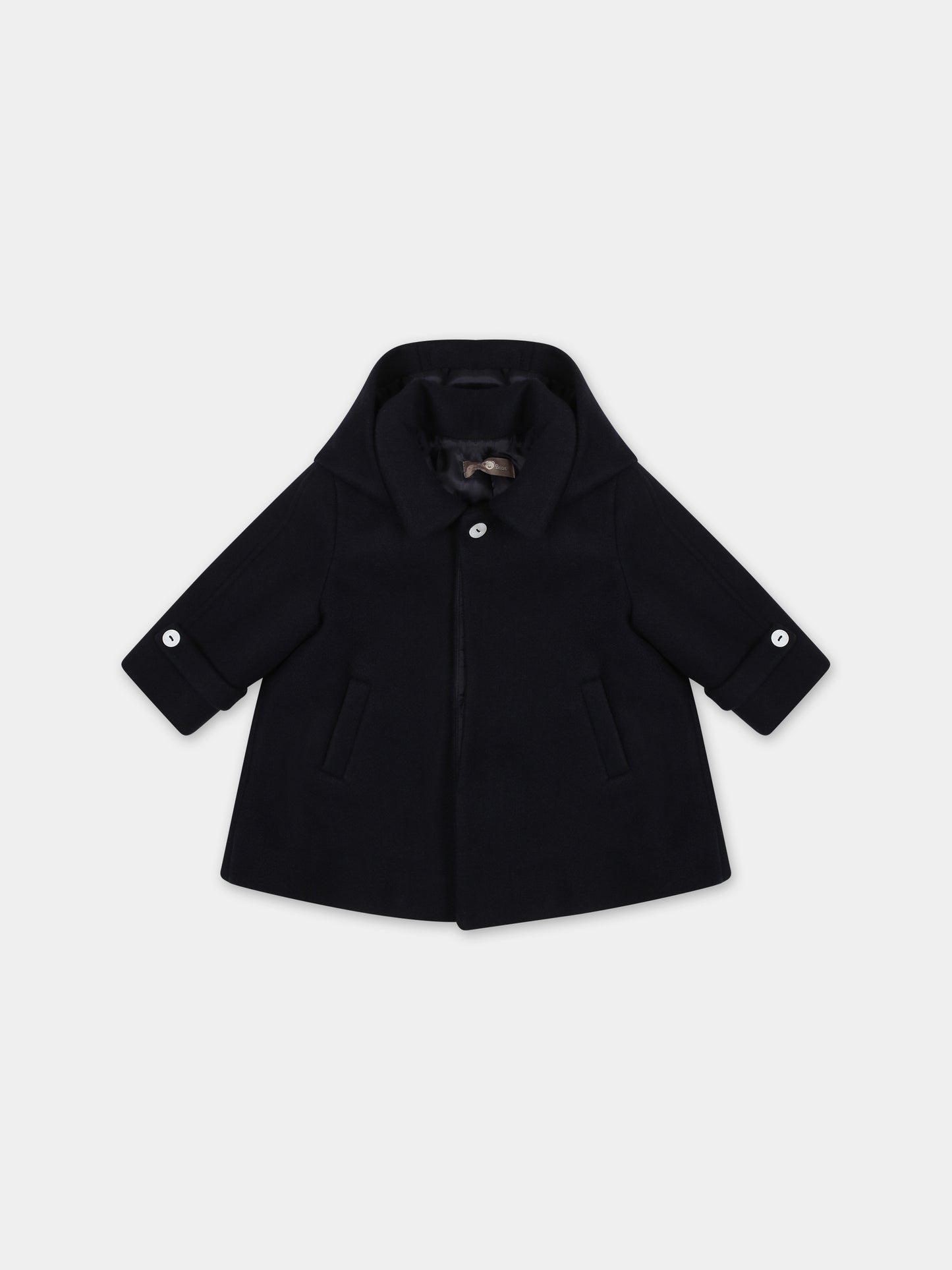 Cappotto blu per neonato,Little Bear,7237 BLU