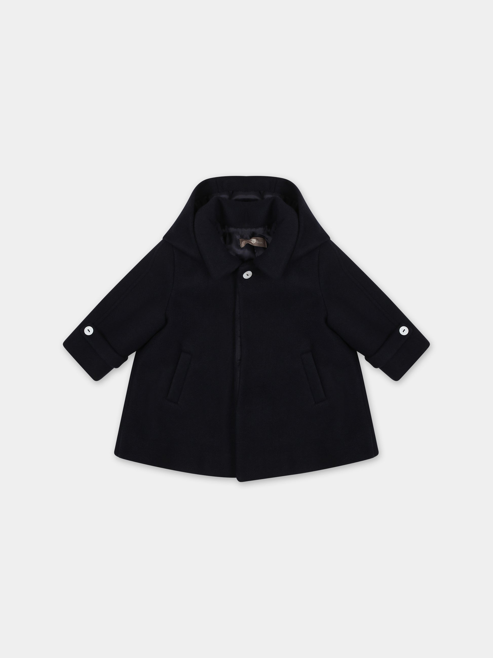 Cappotto blu per neonato,Little Bear,7237 BLU