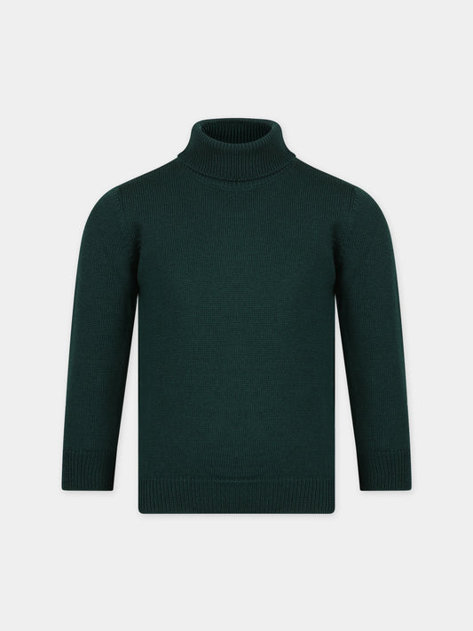 Dolcevita verde per bambino,Little Bear,7155 VERDE