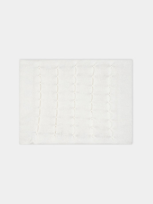 Coperta bianca per neonati,Little Bear,7000 LATTE/LATTE