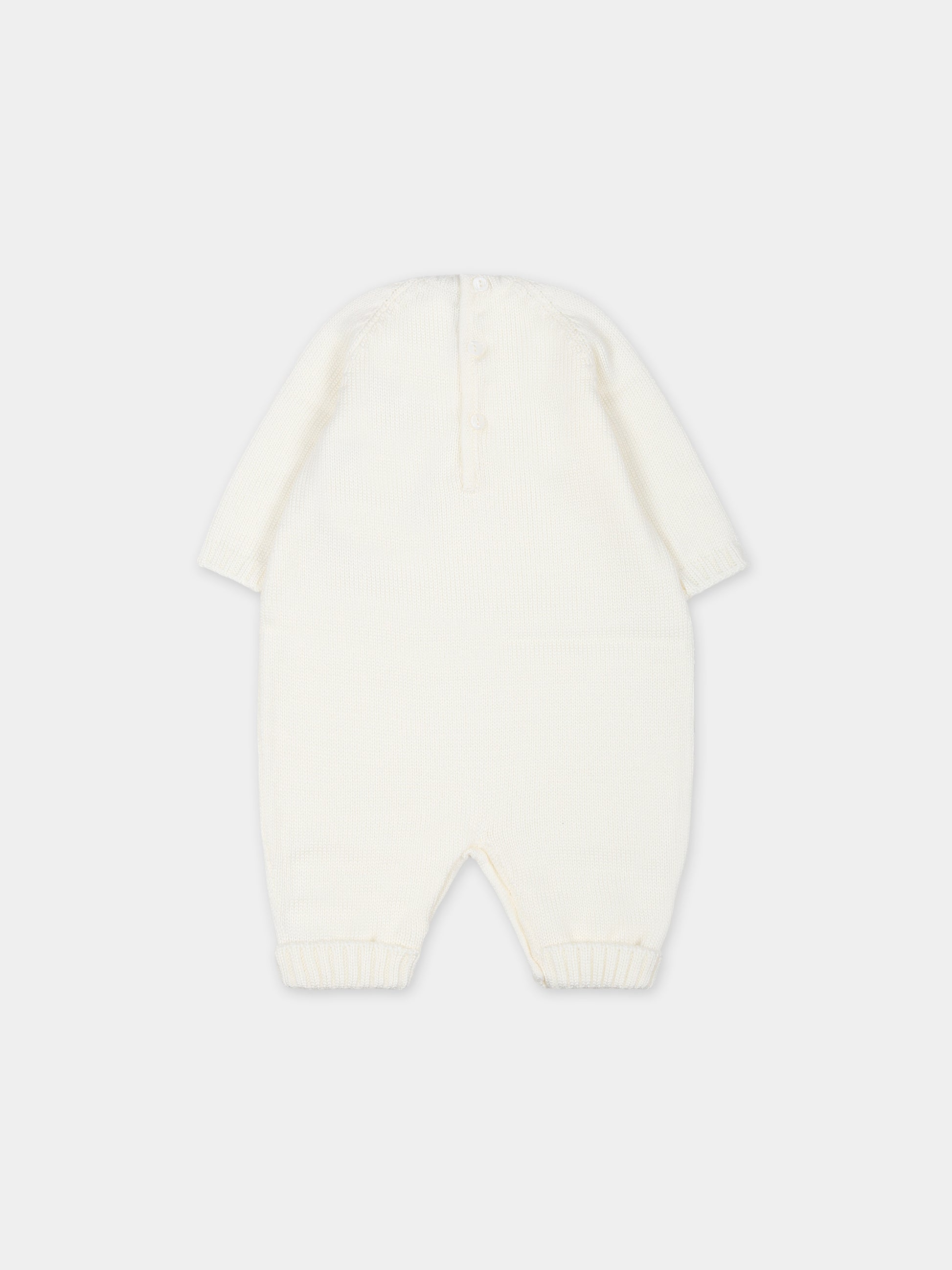 Tutina bianca per neonati,Little Bear,7001 LATTE/LATTE