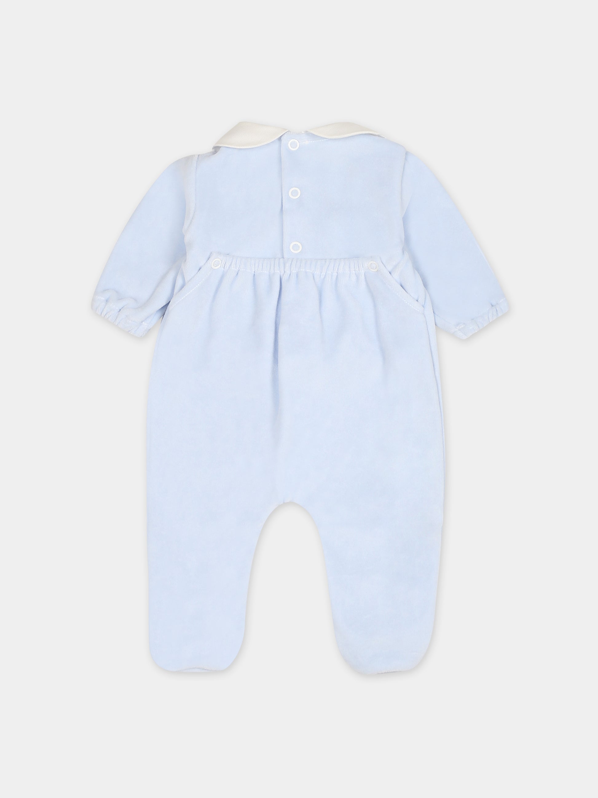 Tutina celeste per neonato,Little Bear,7042 CIELO