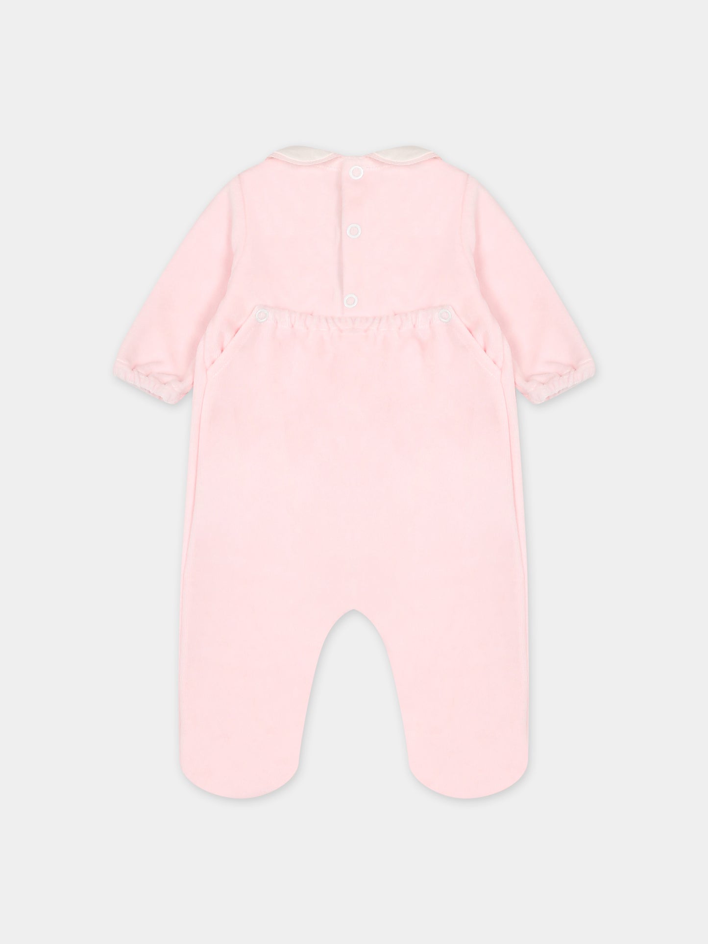 Tutina rosa per neonata,Little Bear,7037 ROSA