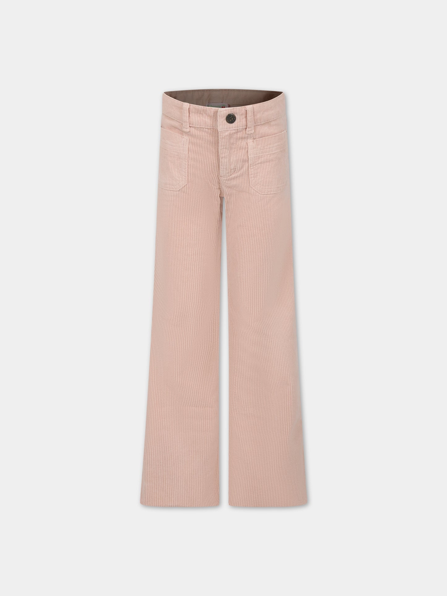 Pantaloni casual rosa per bambina,Bonpoint,W03GPAW00007 023