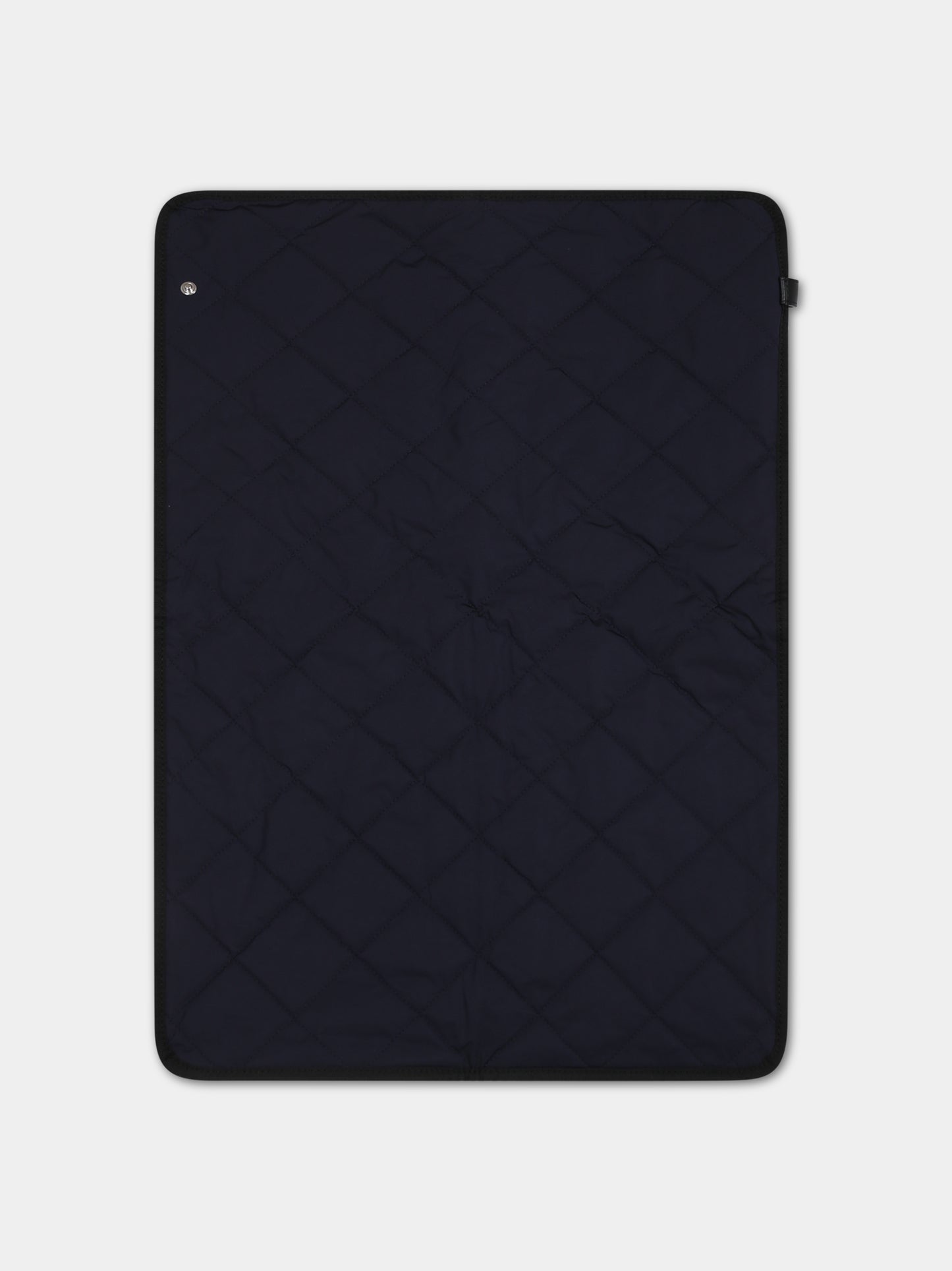 Borsa mamma blu per neonati con logo,Moncler Kids,951 5D00001 M3556 755