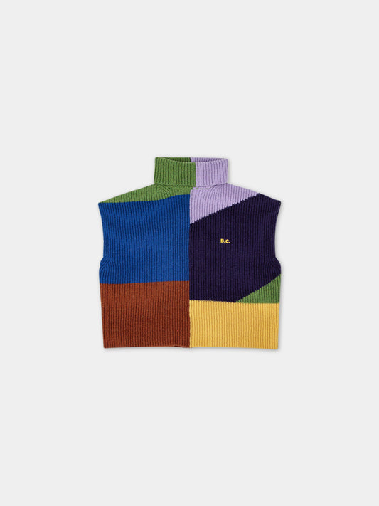 Gilet in maglia multicolor per bambino,Bobo Choses,223AC115