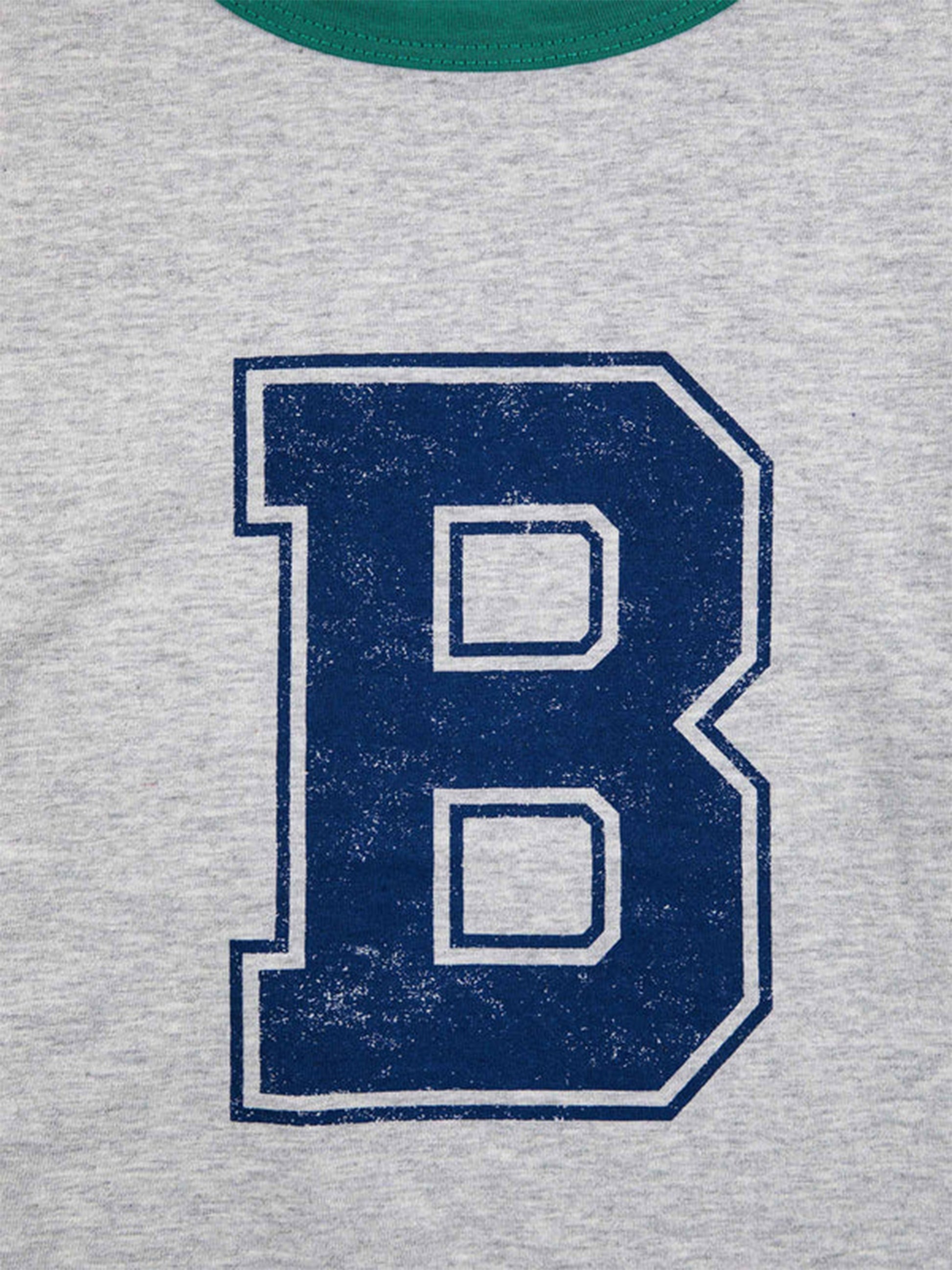 T-shirt grigia per bambini con stampa,Bobo Choses,223AC002