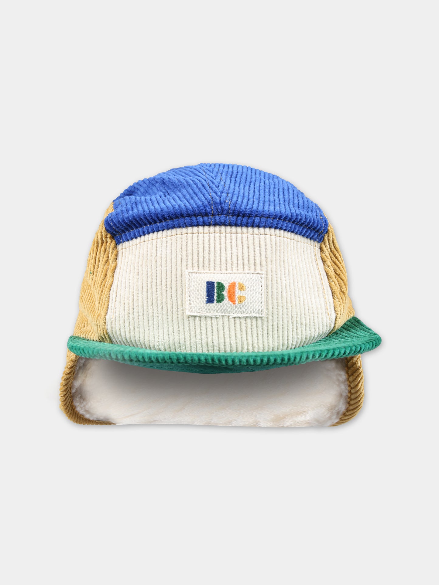 Cappello multicolor per bambini con logo,Bobo Choses,223AI016