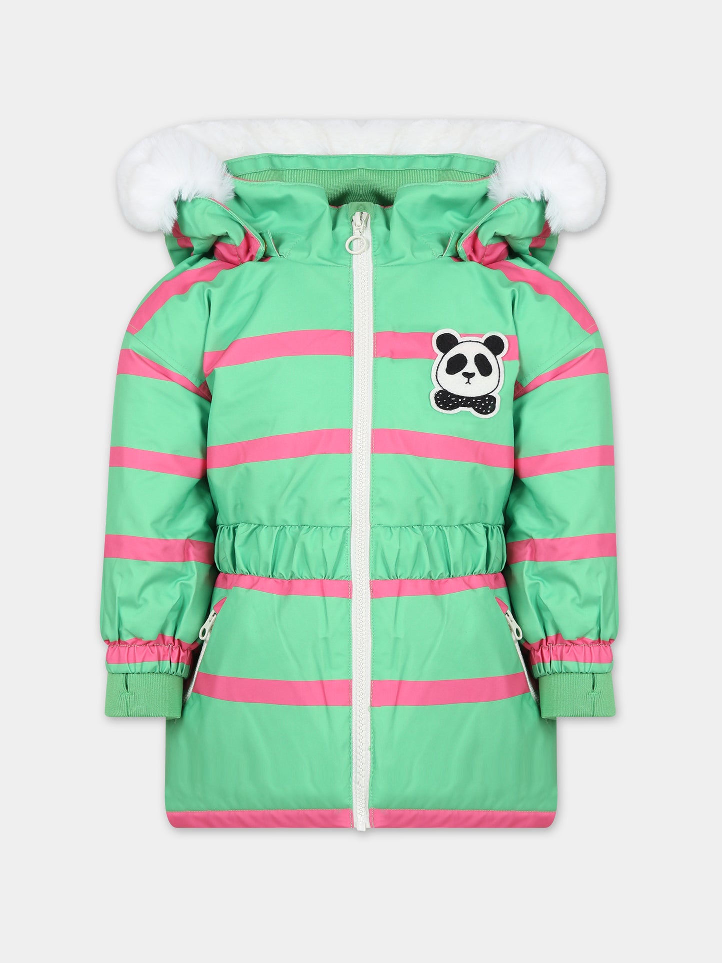 Piumino verde per bambina,Mini Rodini,2371013575