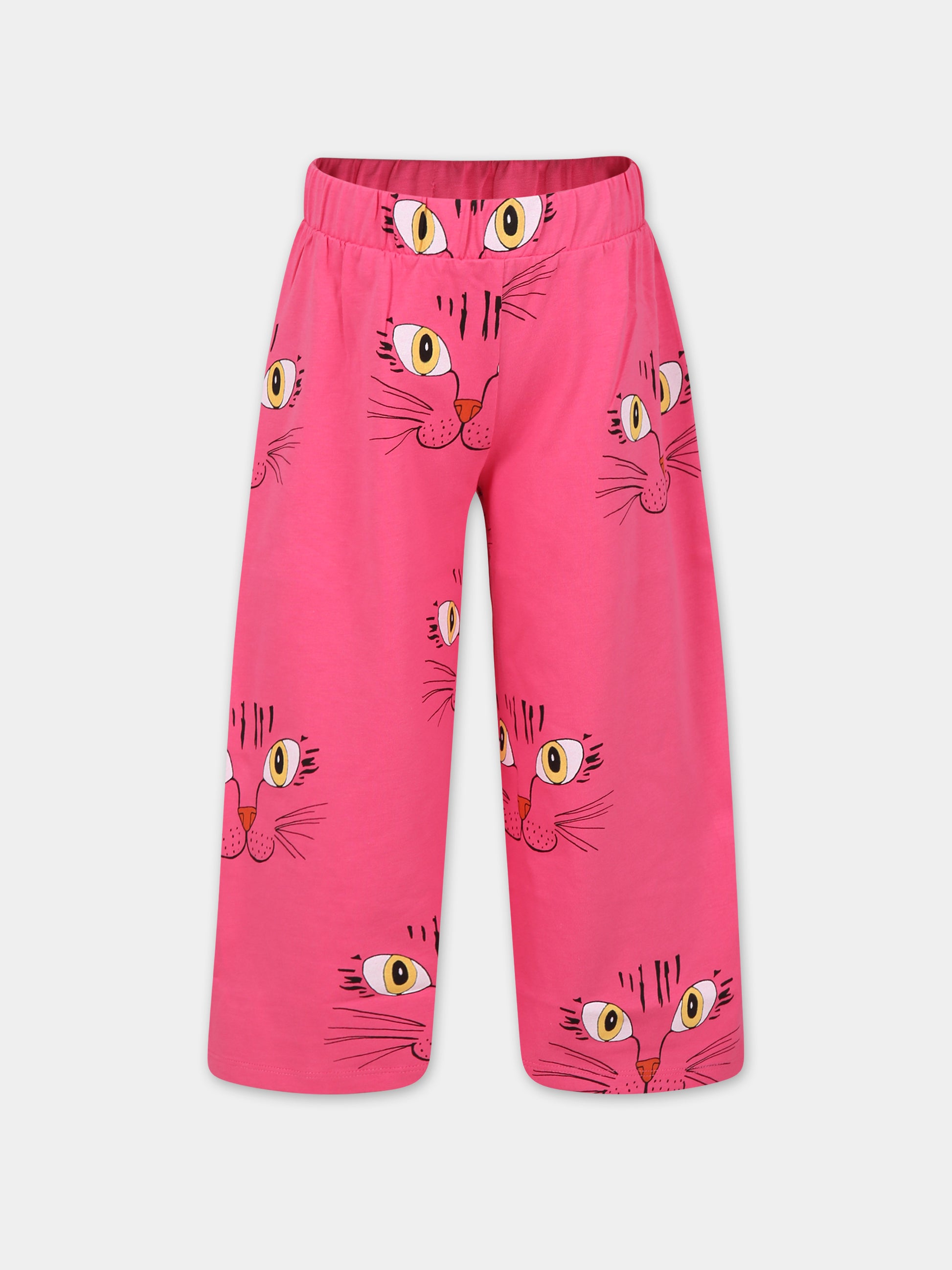 Pantaloni fucsia per bambina,Mini Rodini,2373014128