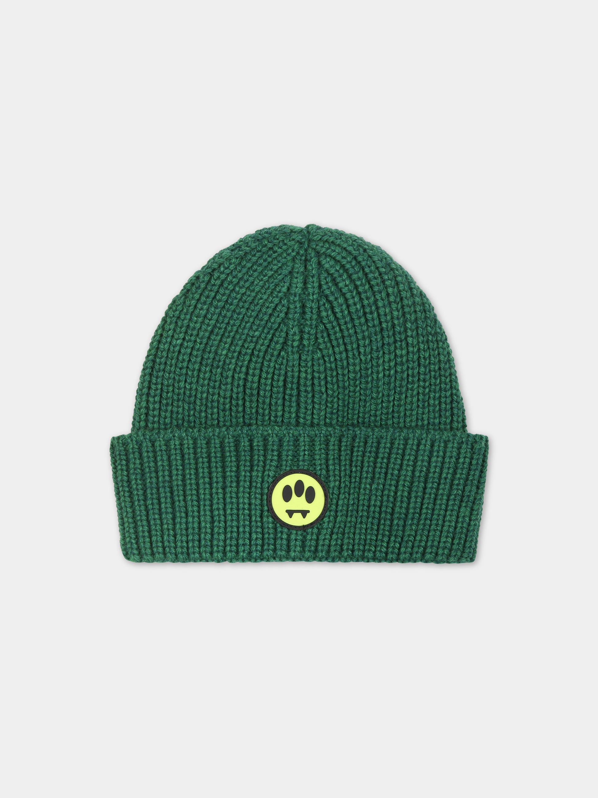Berretto verde per bambini con smile,Barrow,F3BKJUHT090 BW012