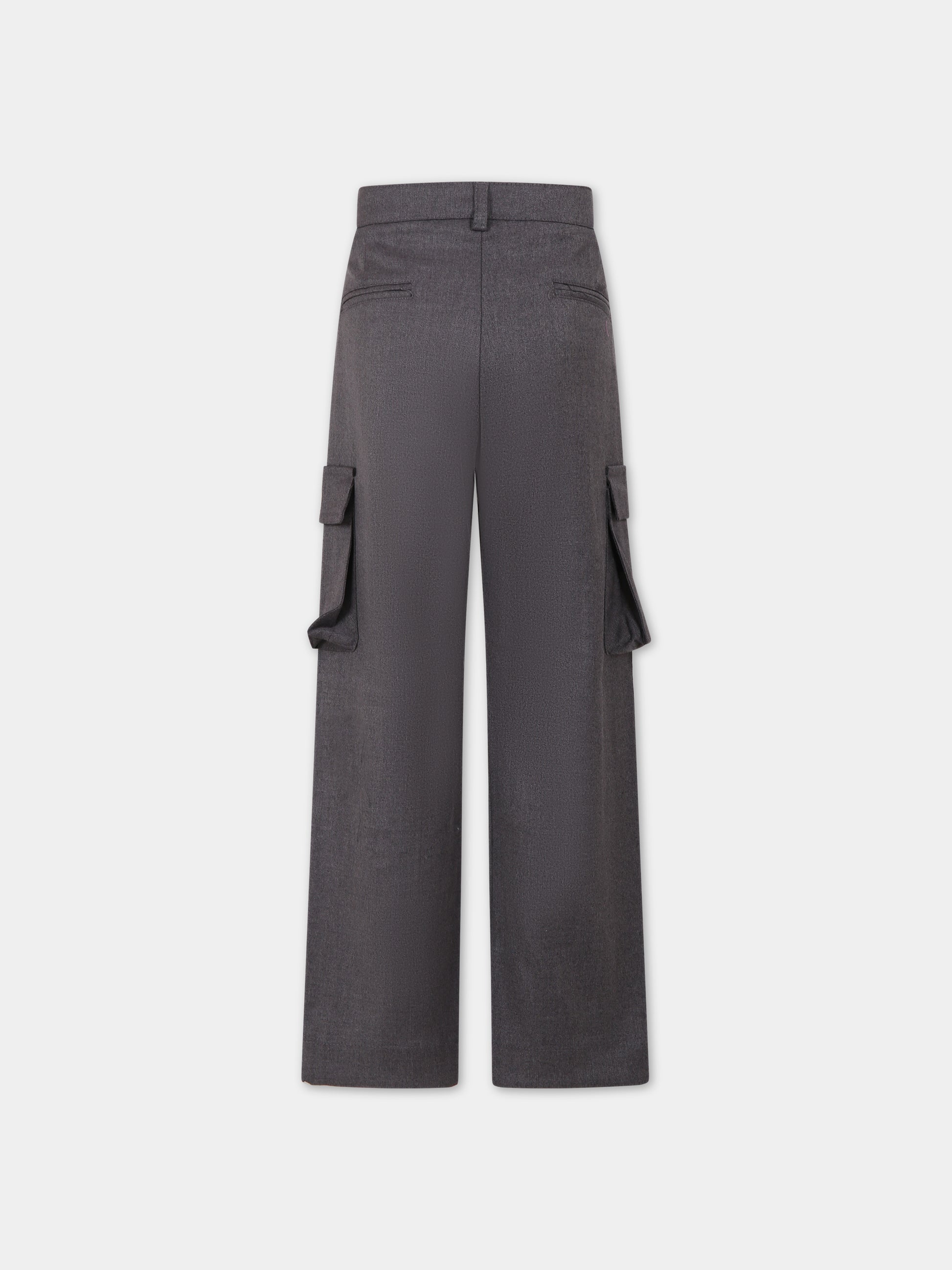 Pantaloni grigi per bambino,Msgm Kids,F3MSJBPA156 100