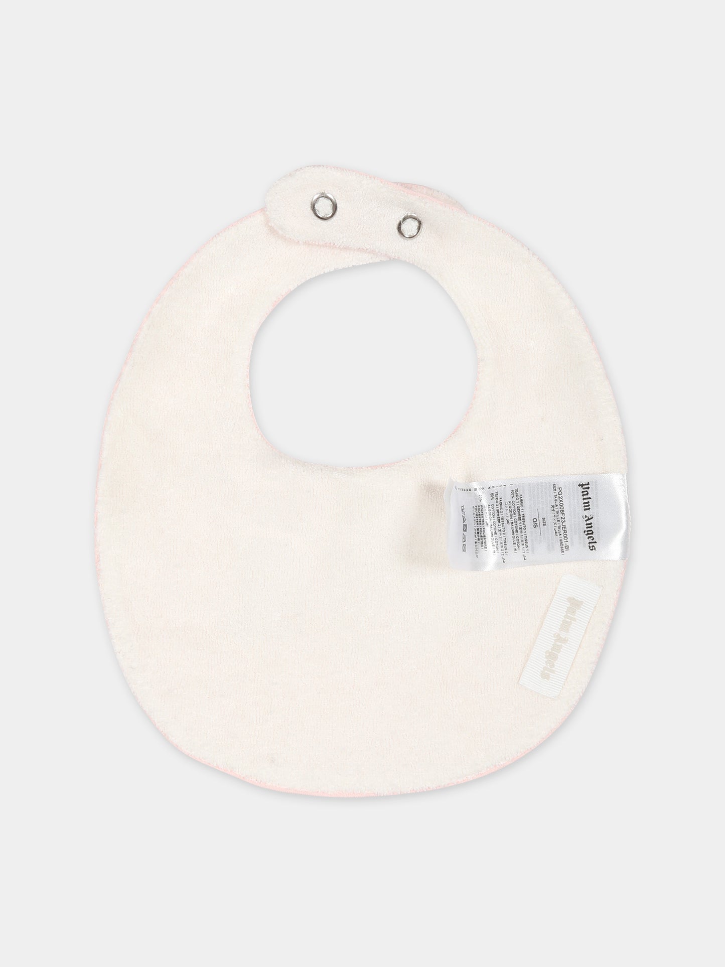 Set rosa per neonata con orso,Palm Angels,PG2X008F23JER0013360