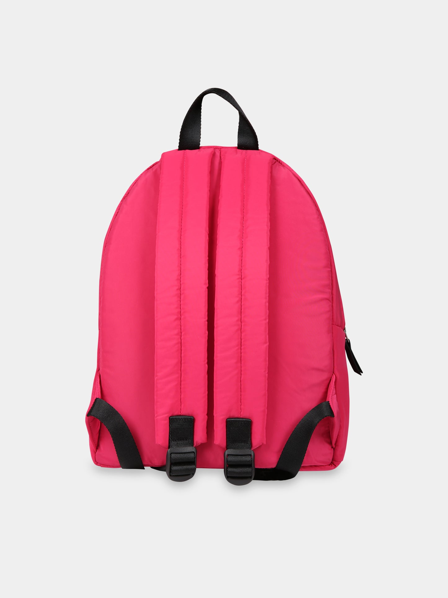 Zaino fucsia per bambina con logo,Palm Angels,PGNB003C99FAB0023201