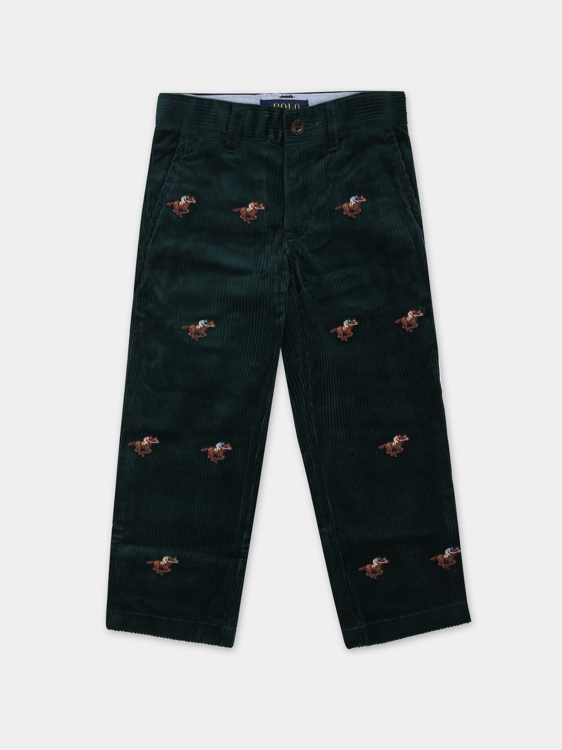 Pantalone casual verde per bambino,Ralph Lauren Kids,917053001