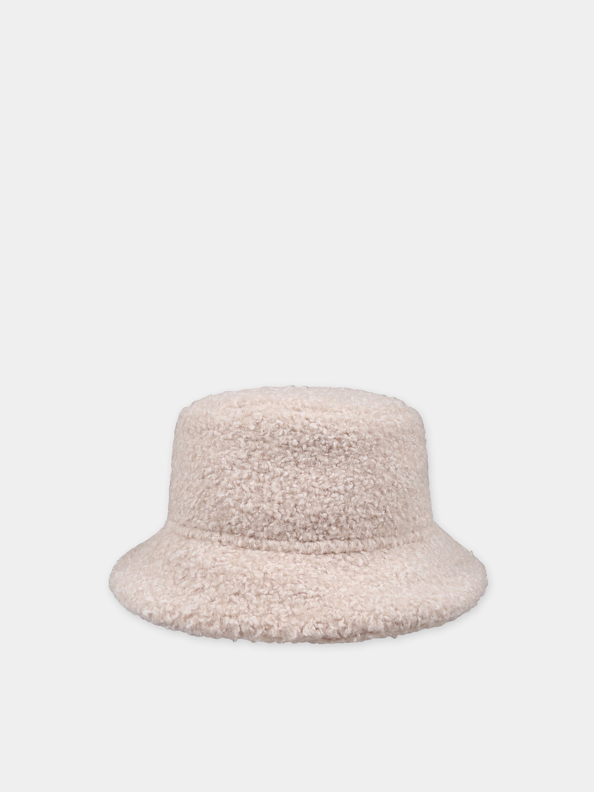 Cloche beige per bambina,Caffe' D'orzo,ZT0B17 U0092 108