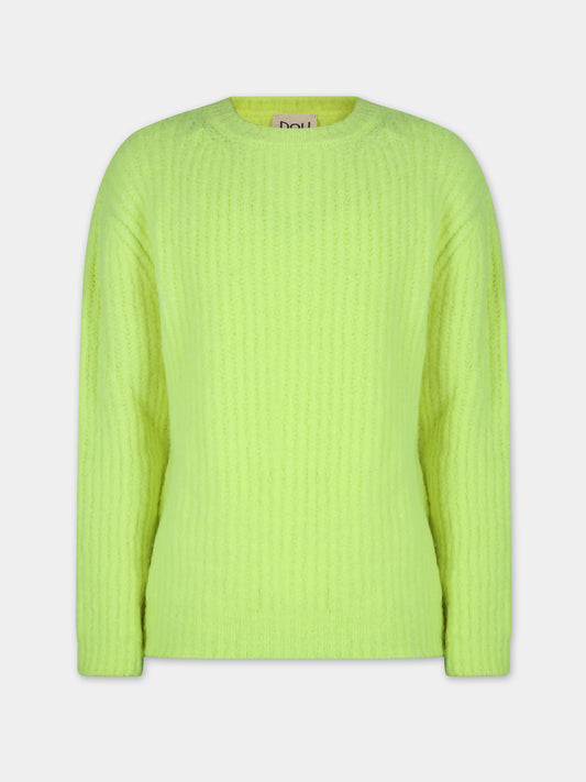 Maglione giallo per bambina,Douuod Kids,DT9P10 W0137 869