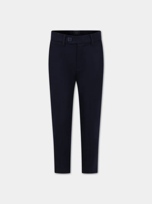 Pantaloni blu per bambino,Fay Kids,FT6P00 I0172 621