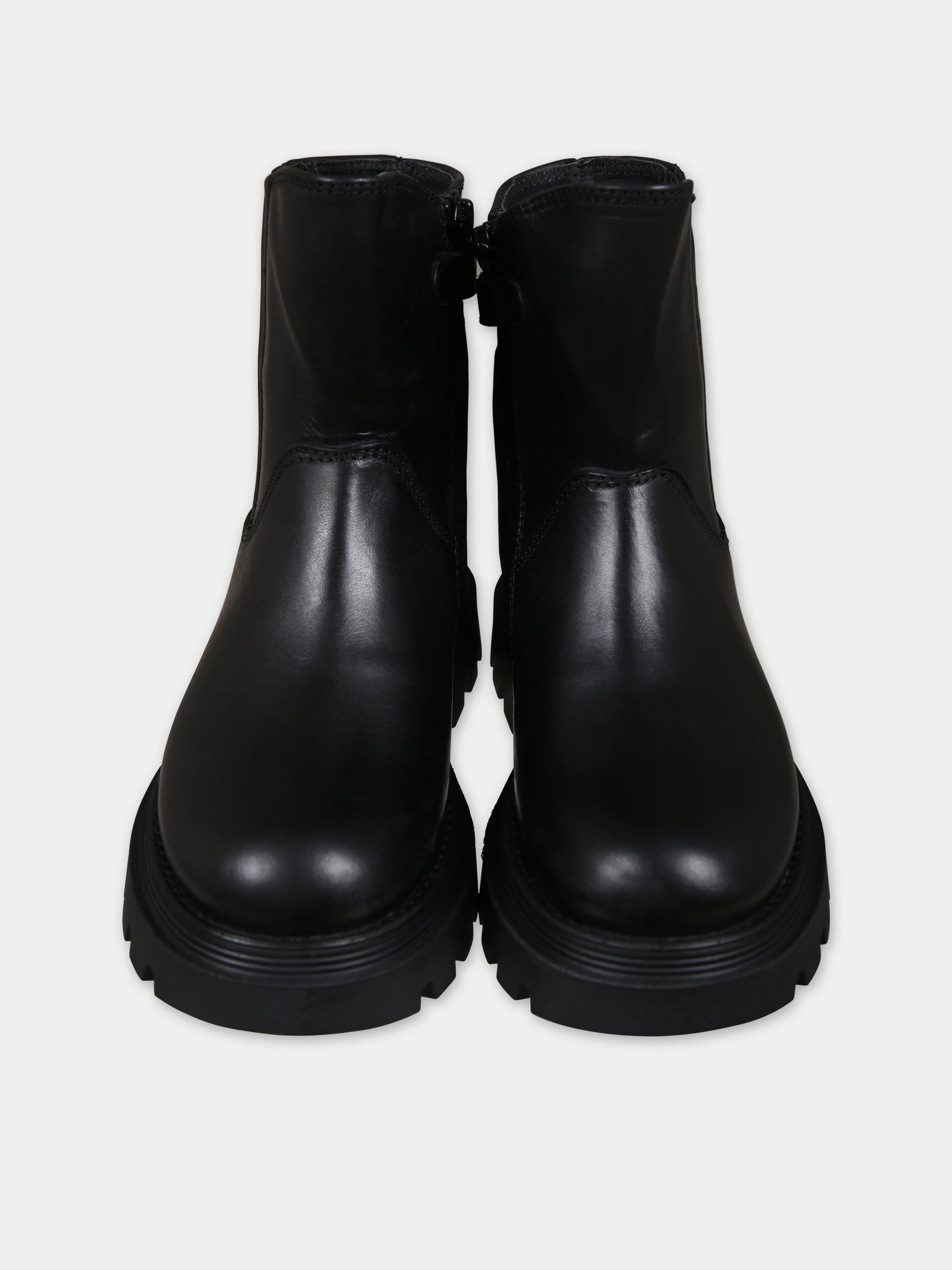 Stivaletti neri per bambini,Gallucci Kids,J30165AMBCA999