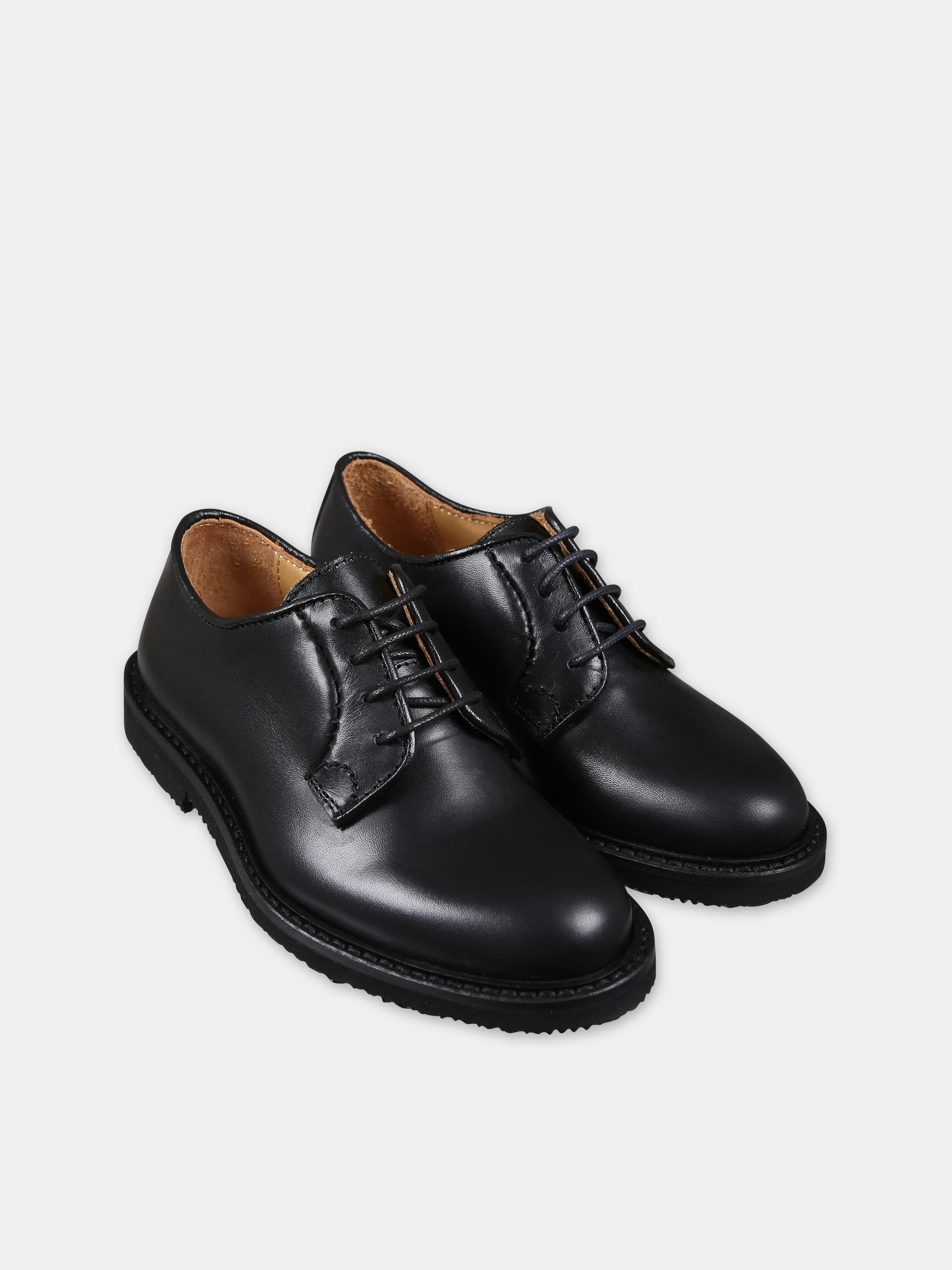 Stringate nere per bambino,Gallucci Kids,J20385AMBN5999