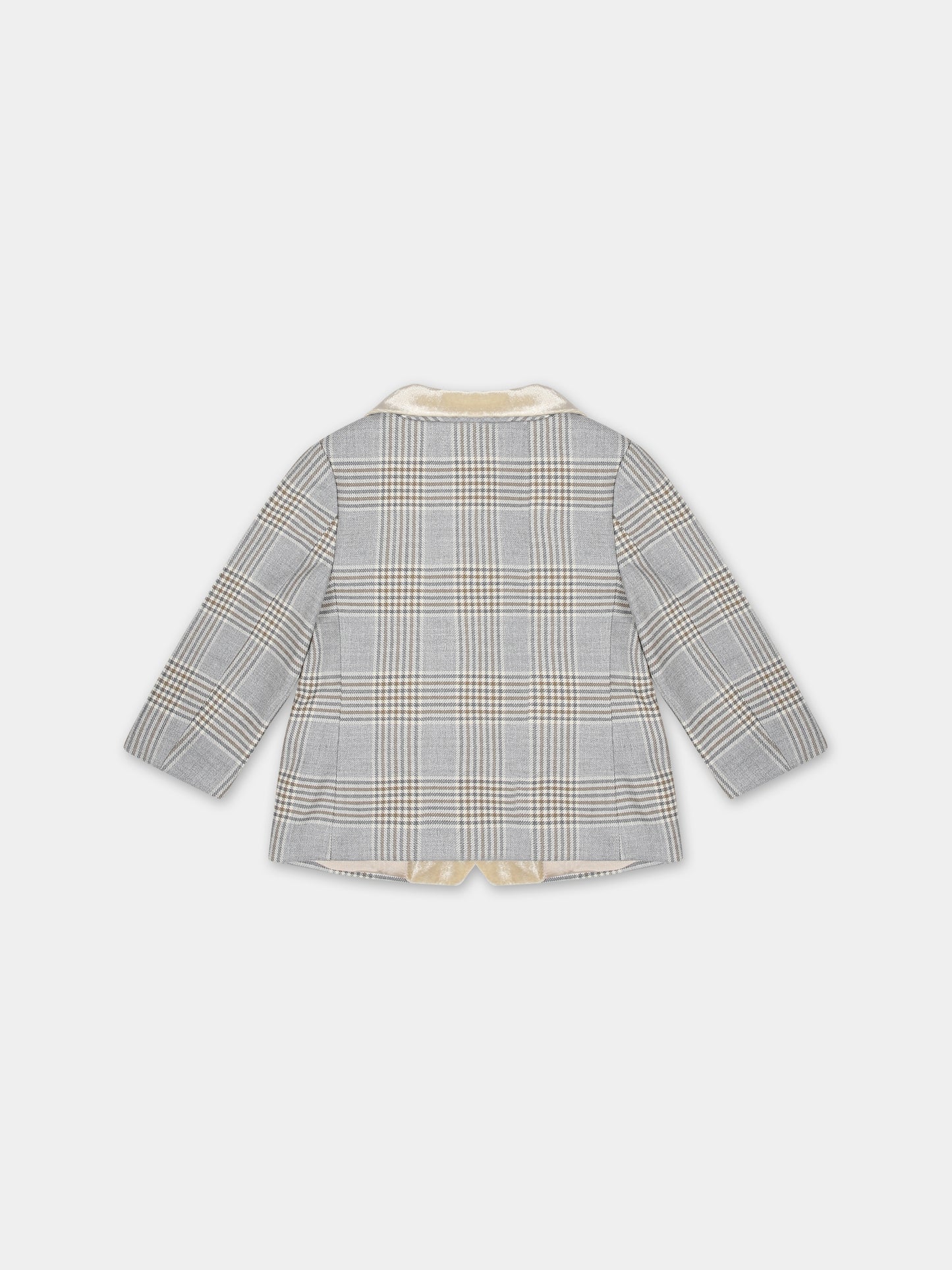 Giacca grigia per neonato,La Stupenderia,CCGH51Z19