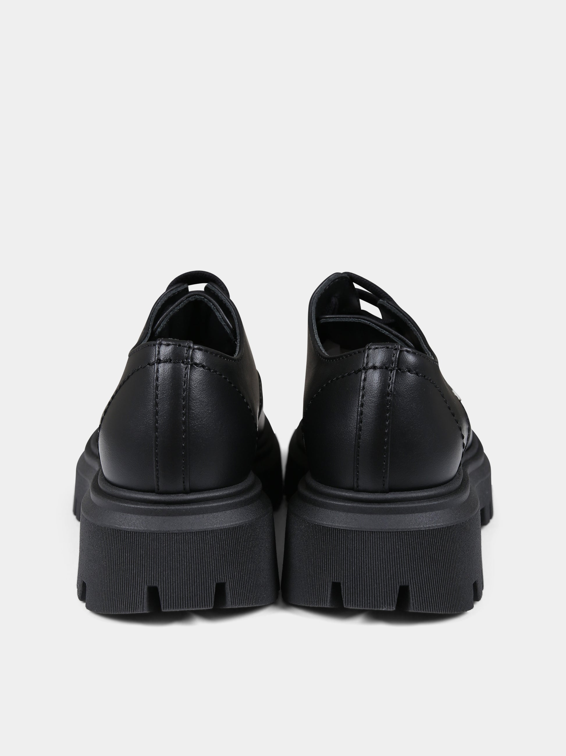 Stringate nere per bambini con logo,Marni Kids,75361 1