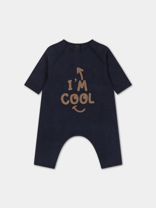 Tutina blu per neonato con scritta,Zhoe & Tobiah,K9 BLUSTBIS