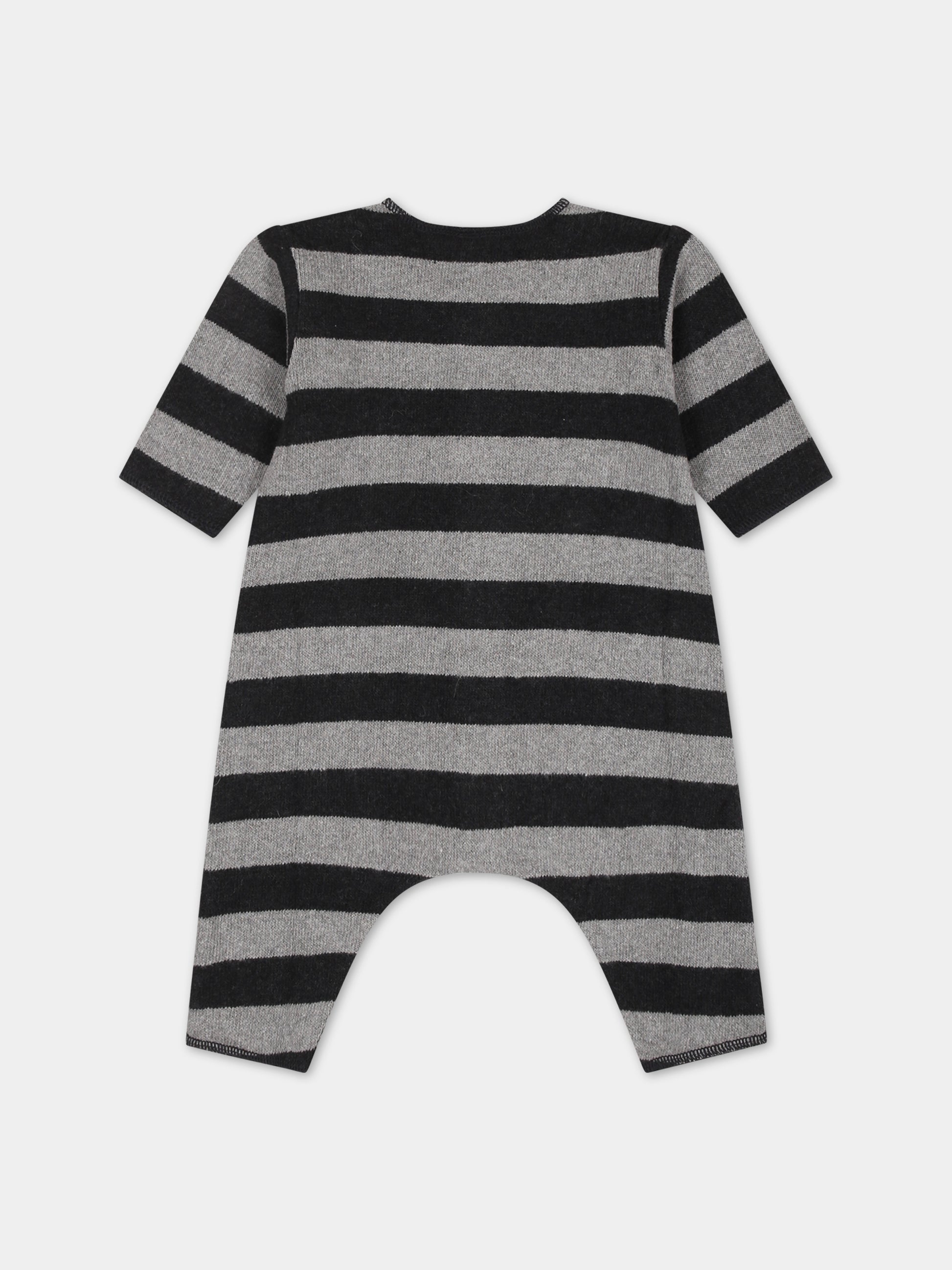 Tutina grigia per neonato,Zhoe & Tobiah,K8 251