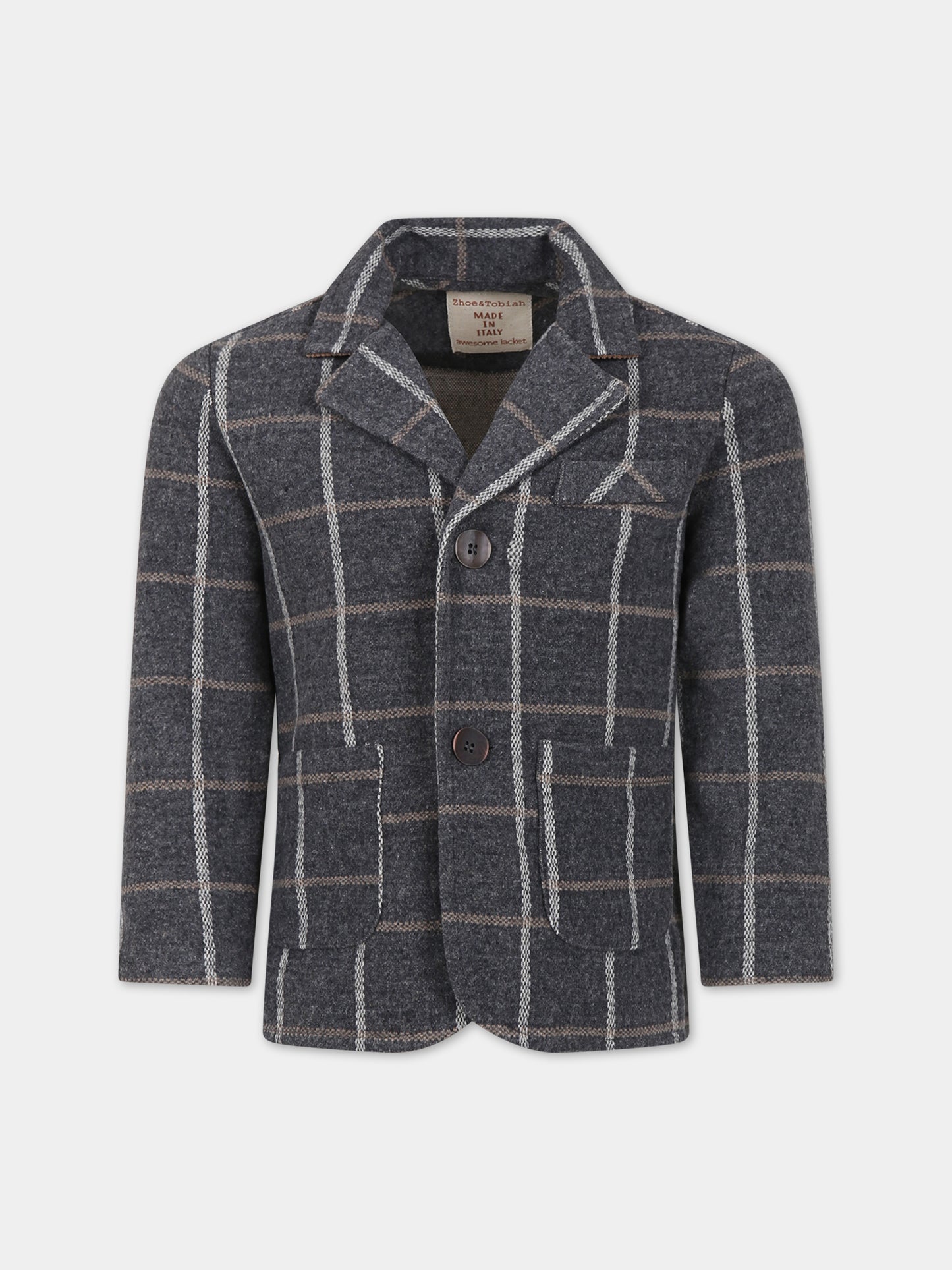 Giacca grigia per bambino,Zhoe & Tobiah,WMC3 25