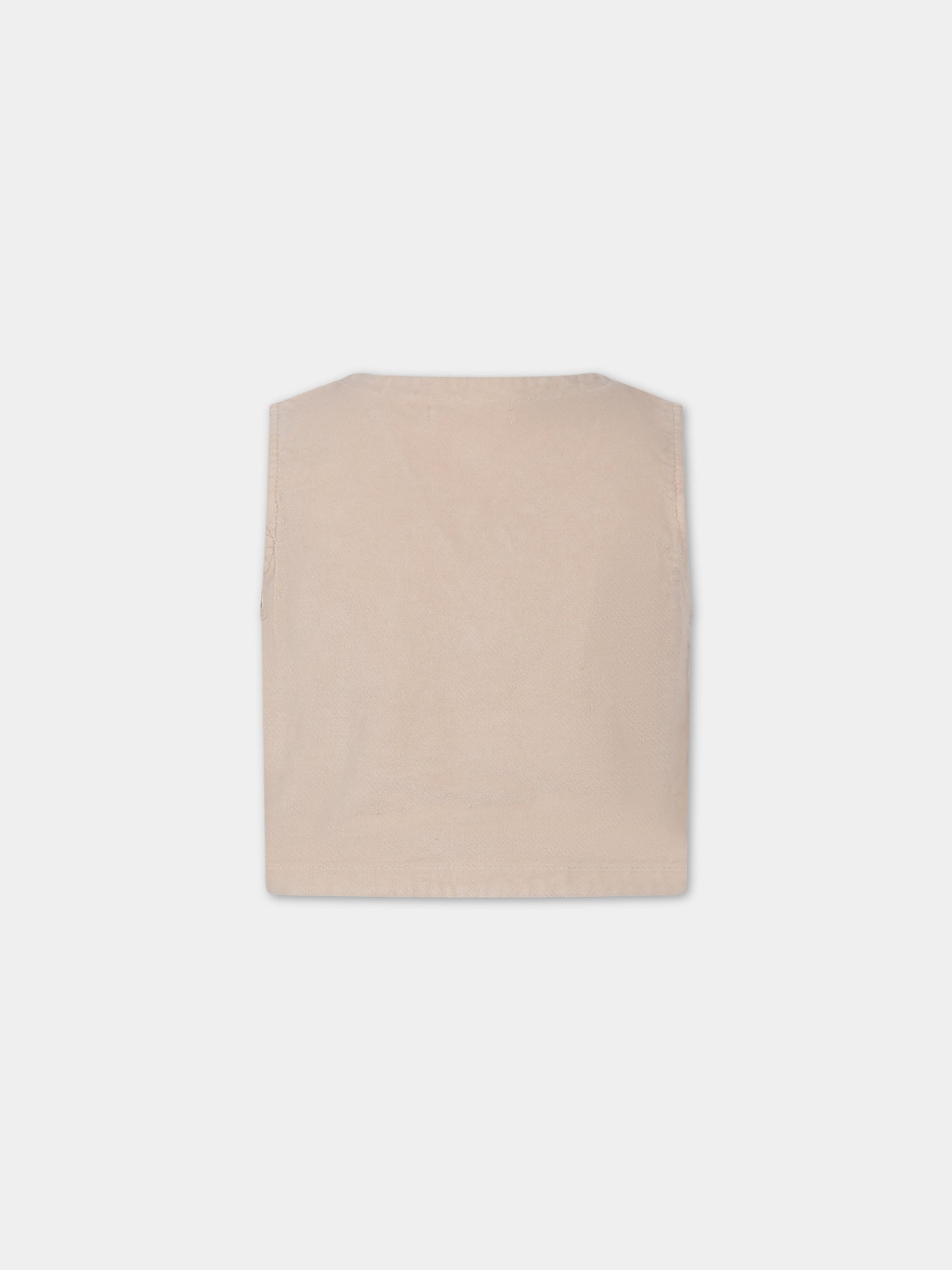 Panciotto avorio per bambino,Zhoe & Tobiah,PJS21 45