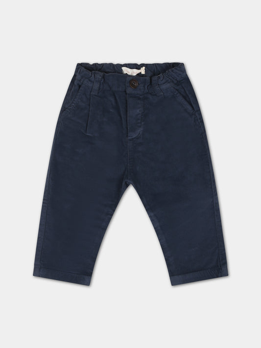 Pantaloni blu per neonato,Zhoe & Tobiah,PJS18 11 BB