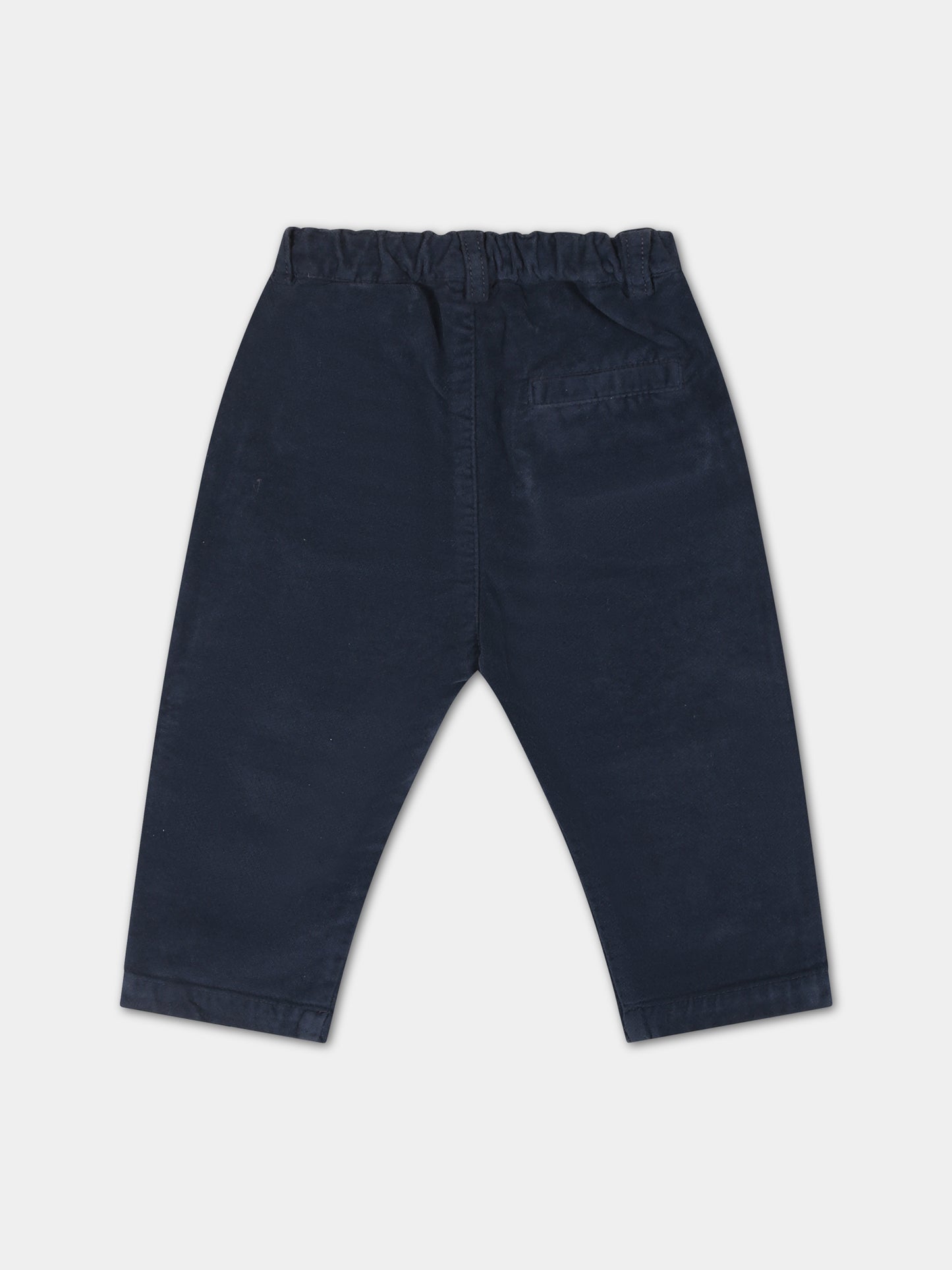 Pantaloni blu per neonato,Zhoe & Tobiah,PJS18 11 BB