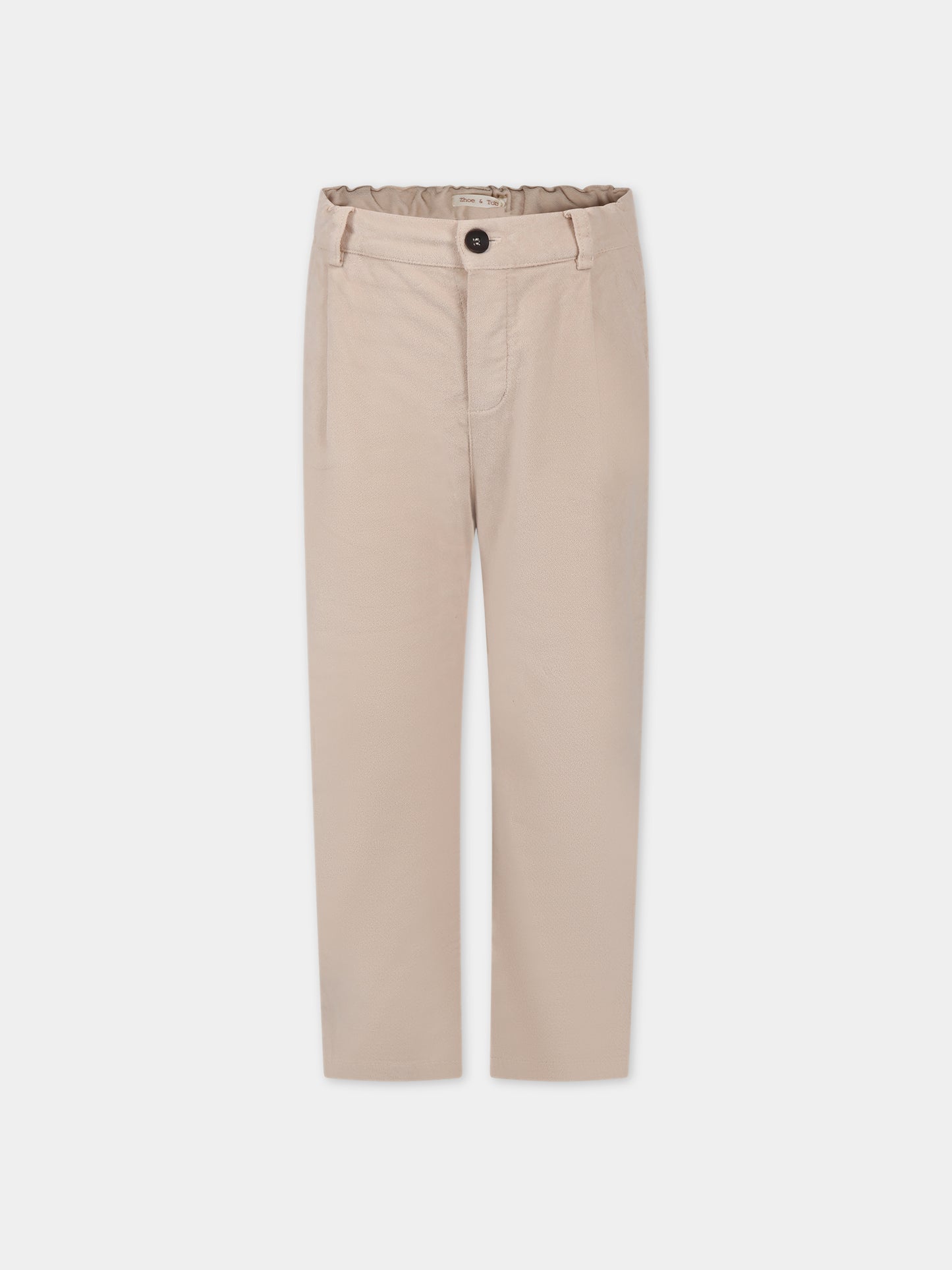 Pantaloni avorio per bambino,Zhoe & Tobiah,PJS18 45