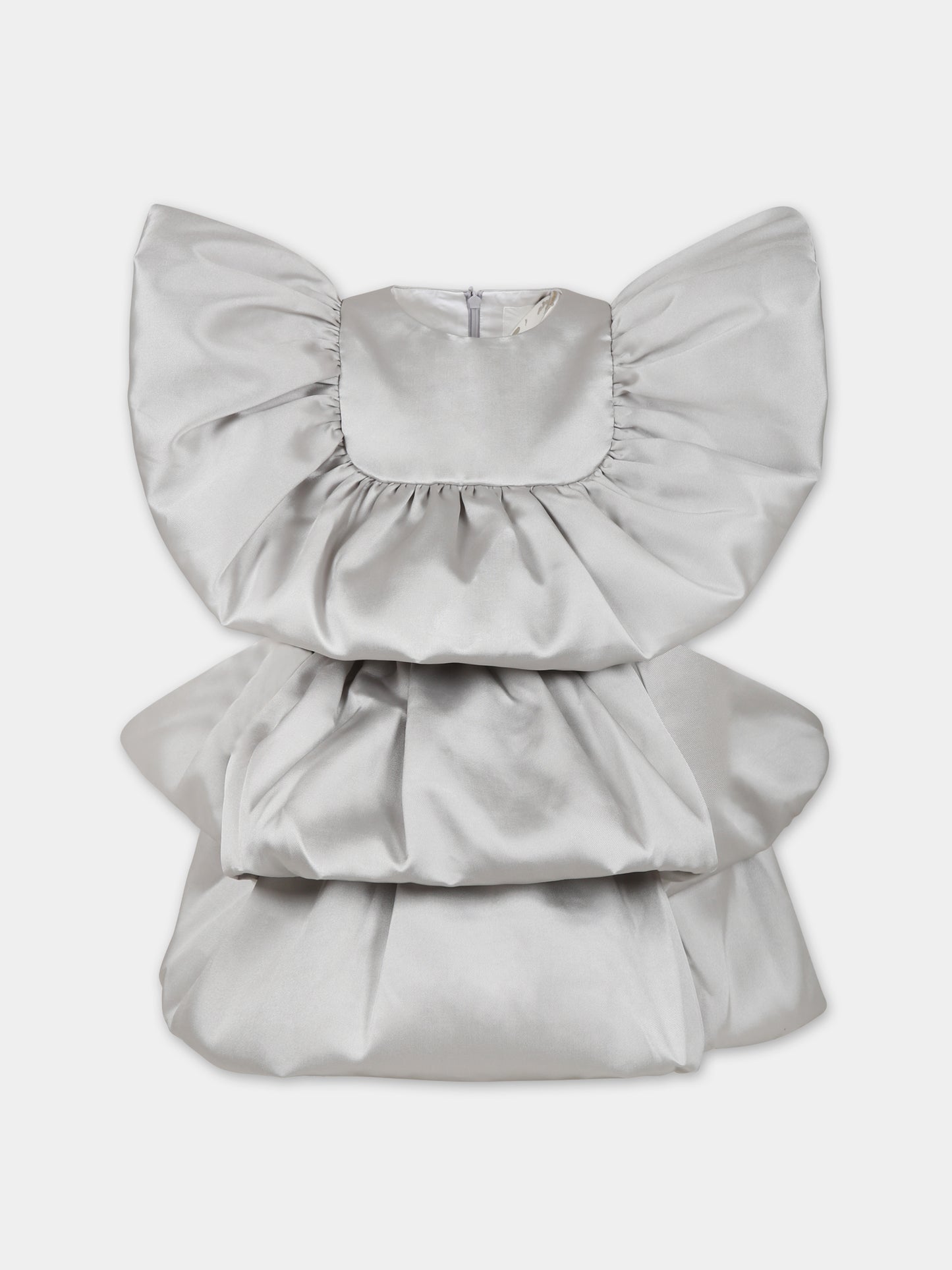 Vestito argento per bambina,Caroline Bosmans,AW23 4023 31 9999