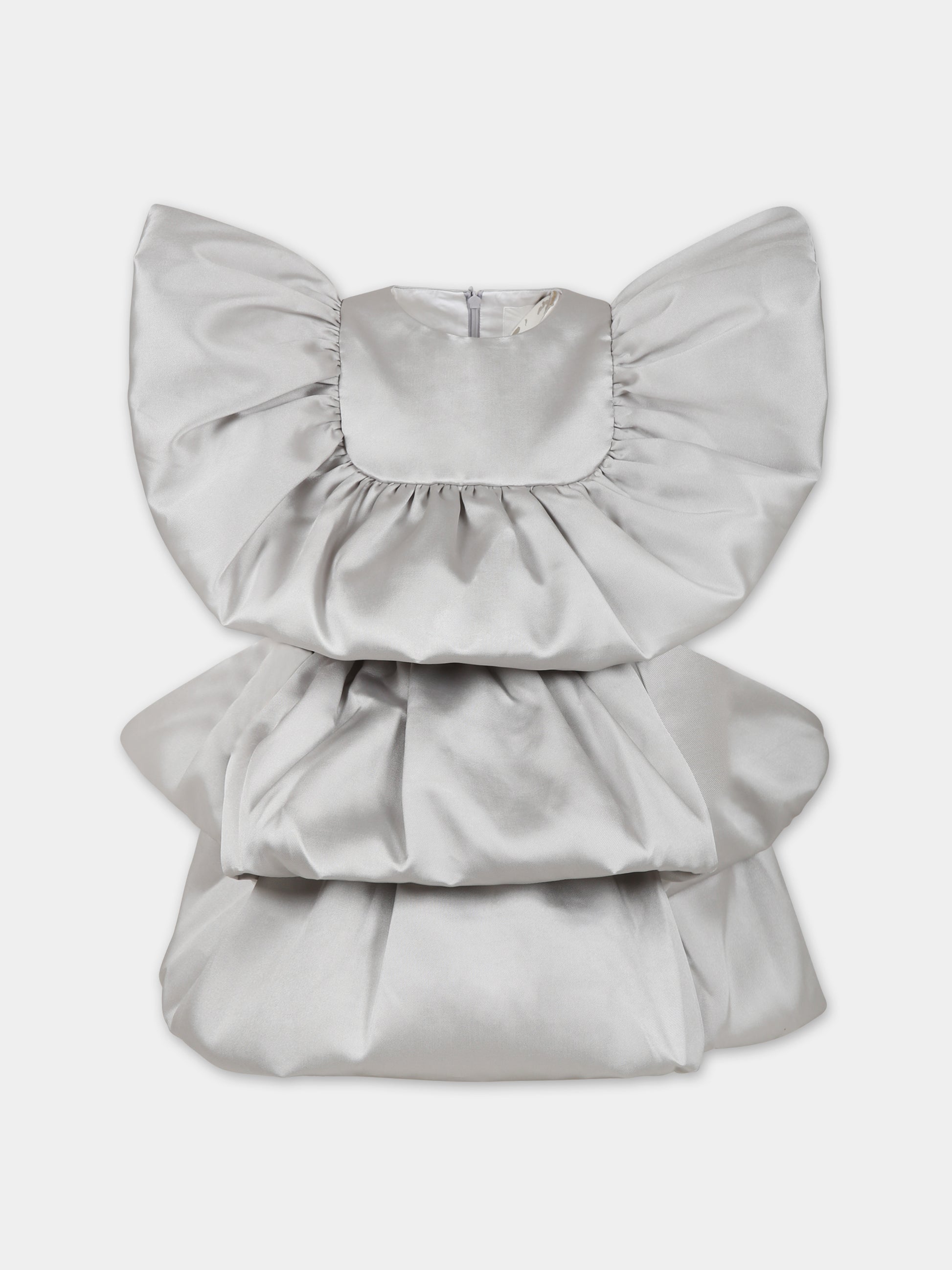 Vestito argento per bambina,Caroline Bosmans,AW23 4023 31 9999