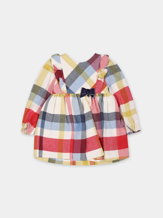 Vestito avorio per neonata con fiocco,Mayoral,2983 052