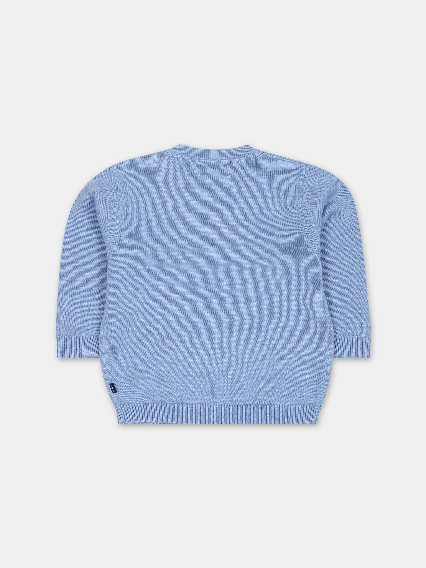 Maglione celeste per neonato,Mayoral,351 037