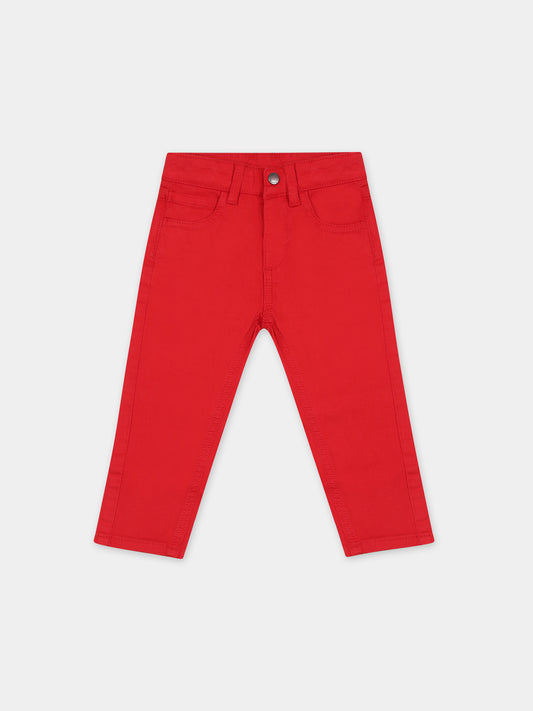 Pantaloni rossi per neonato,Mayoral,563 023
