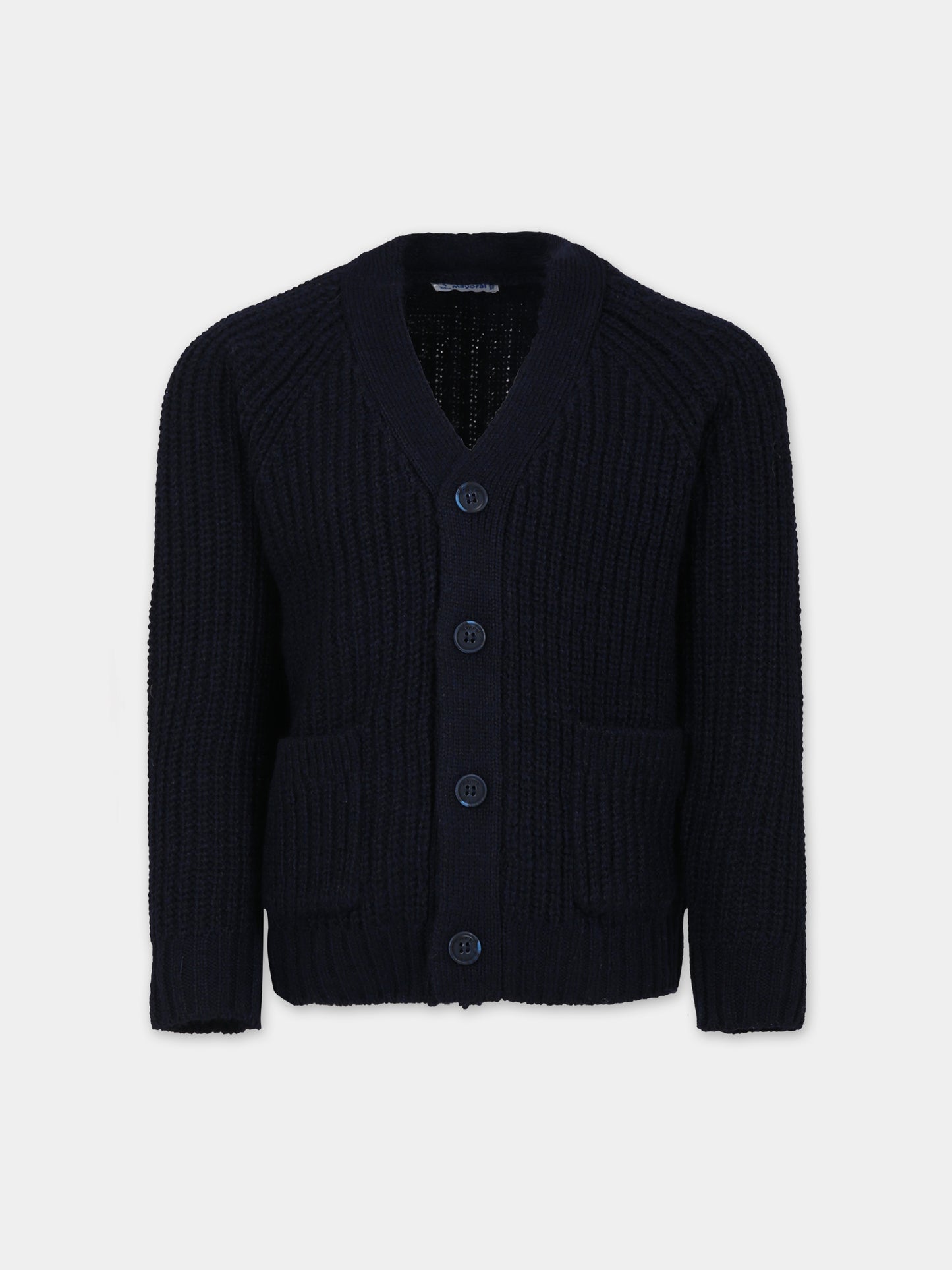 Cardigan blu per bambino,Mayoral,4331 093