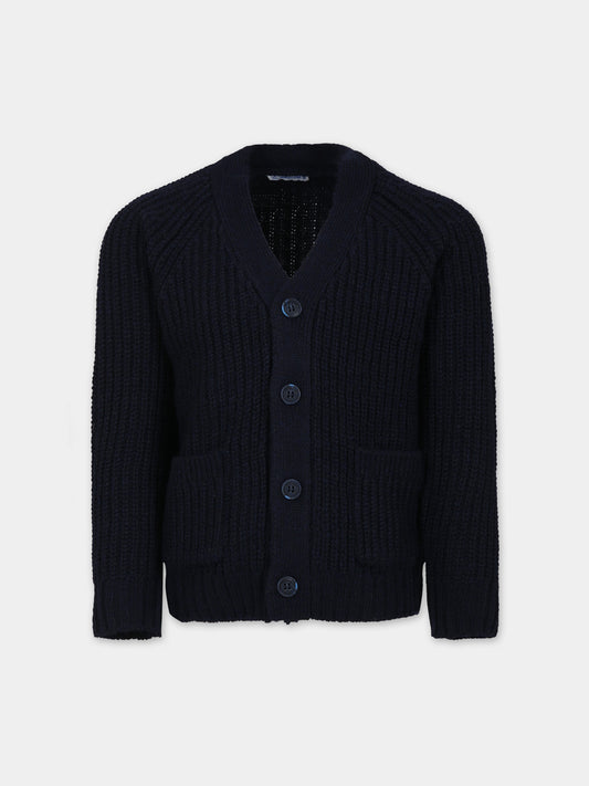 Cardigan blu per bambino,Mayoral,4331 093