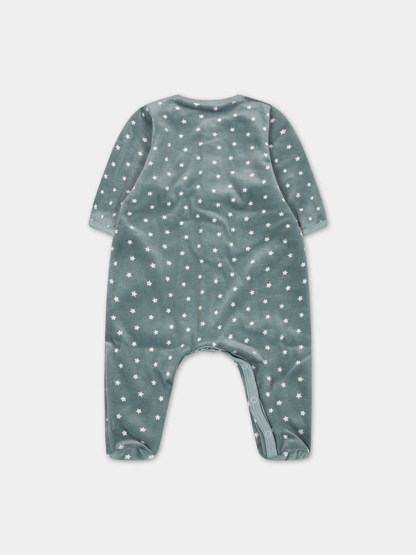 Tutina verde per neonati,Petit Bateau,A087R 01