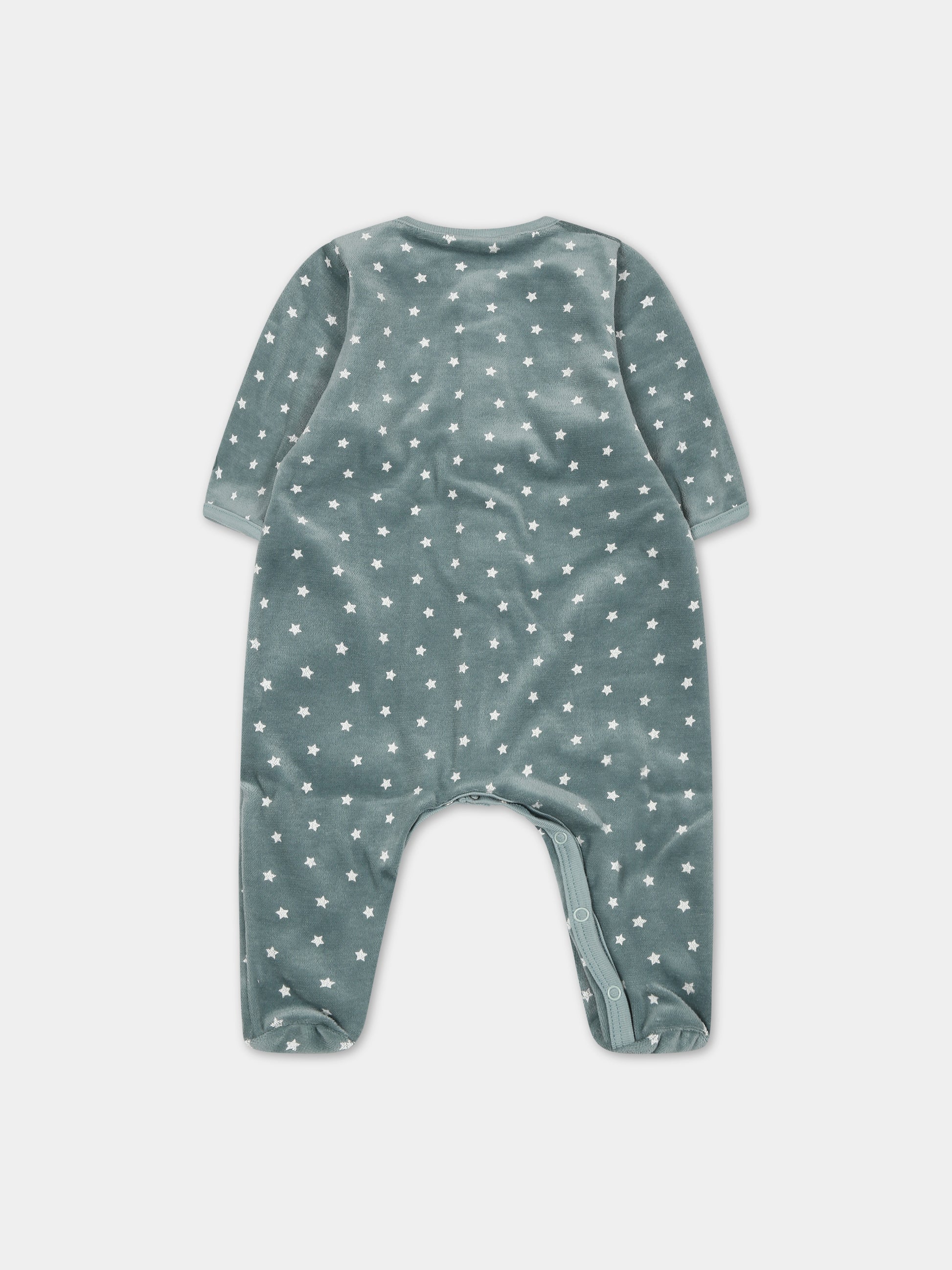 Tutina verde per neonati,Petit Bateau,A087R 01