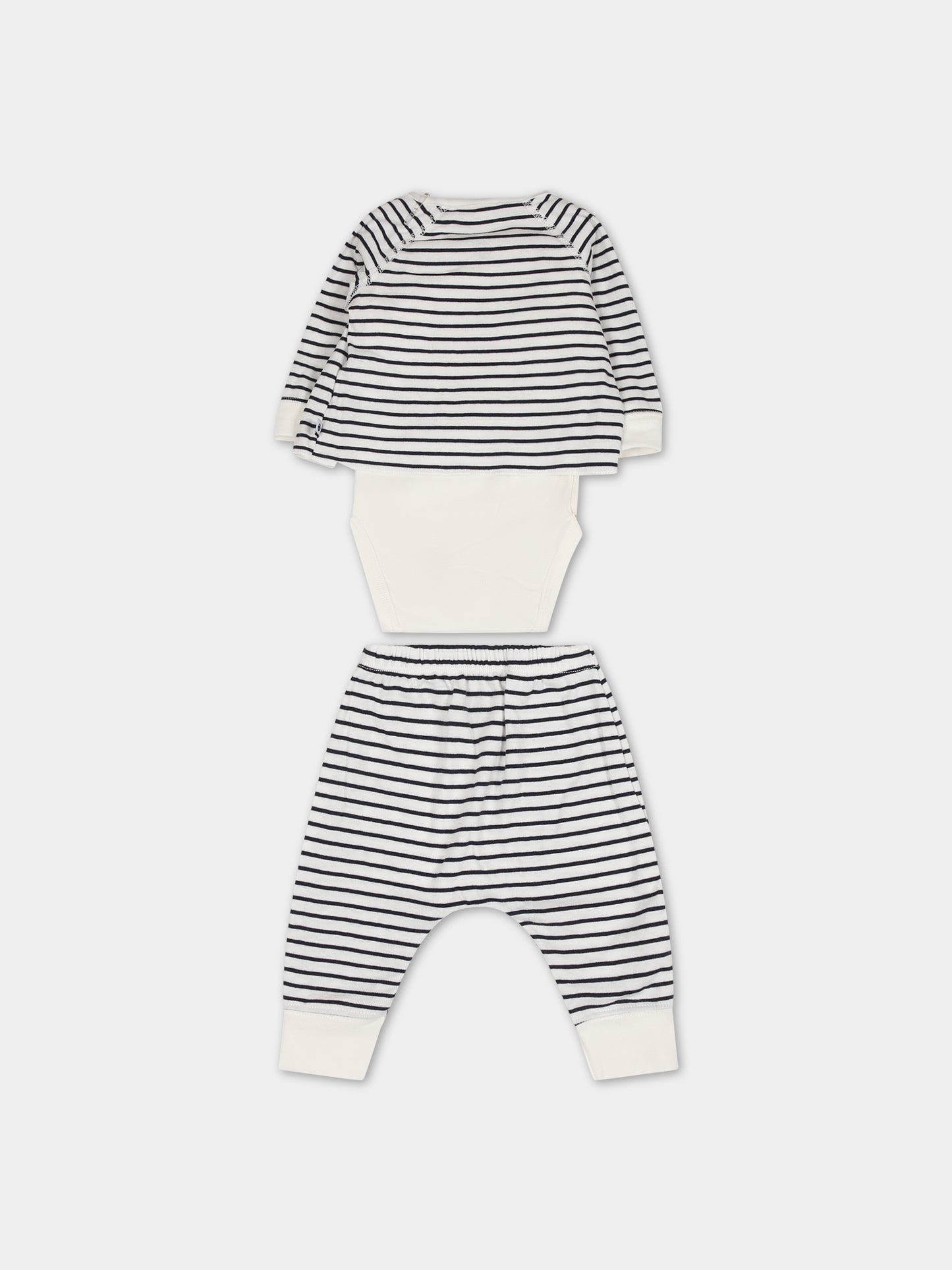 Completo nascita multicolor per neonato,Petit Bateau,A08WI 00