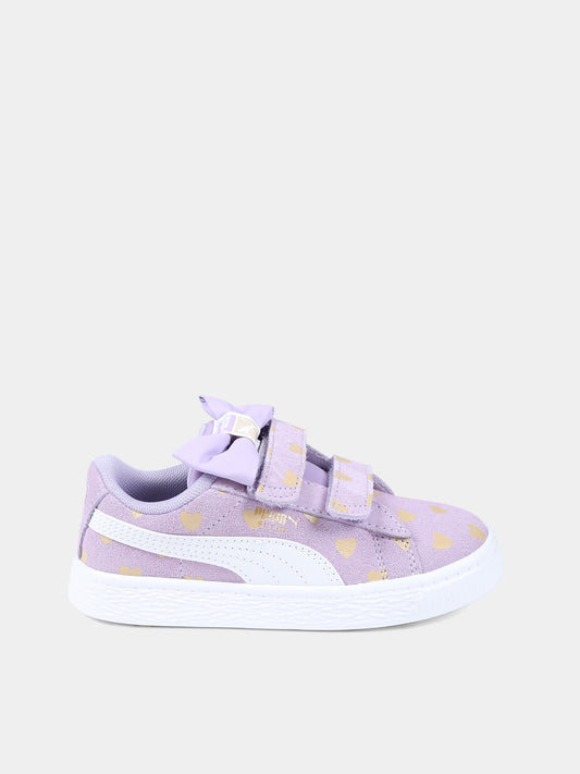 Sneakers Suede Classic viola per bambina,Puma,23WMPU389615 04