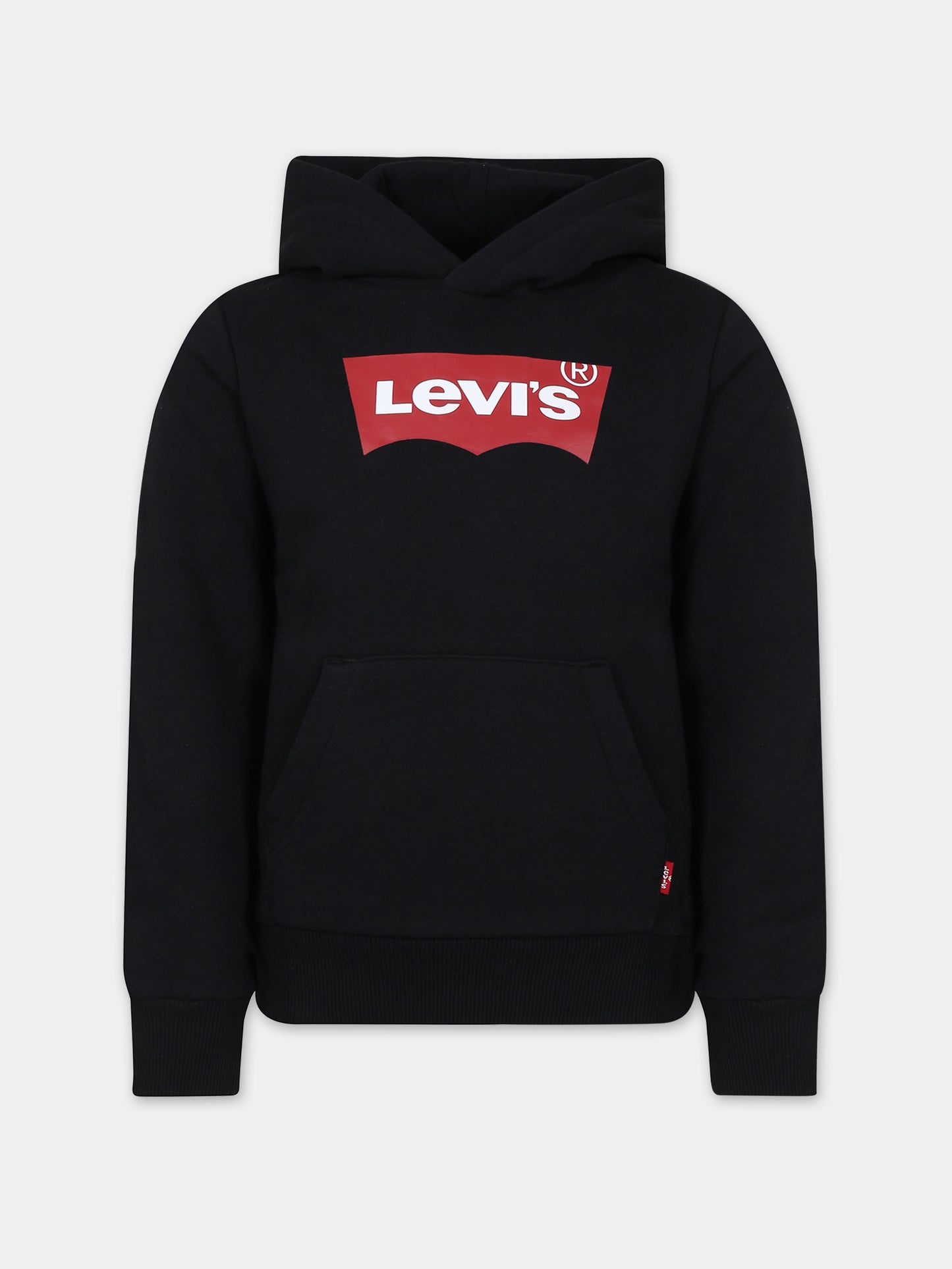 Felpa nera per bambini con logo,Levi's Kids,23WMLK9E8778 023