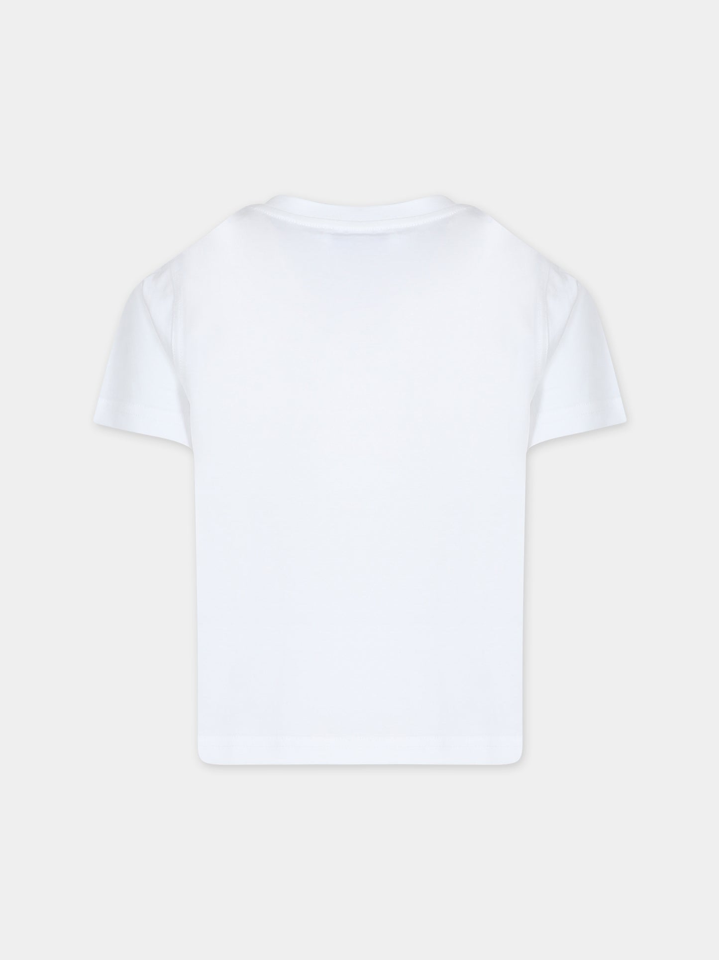 T-shirt a manica corta per bambina con patch logo,Burberry Kids,8069422